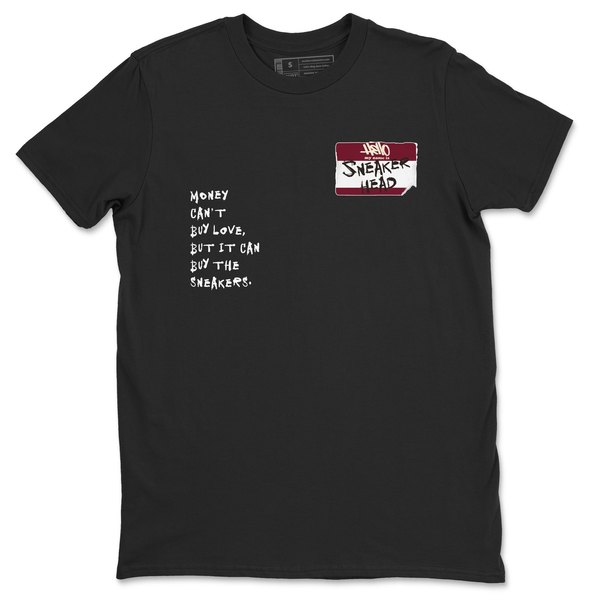 A Ma Maniére x Air Jordan 3 "Burgundy Crush" to match jordans Sneakerhead Badge sneaker match tees Air Jordan 3 A Ma Maniere x Burgundy Crush Drip Gear Zone streetwear brand Black 2 unisex cotton tee