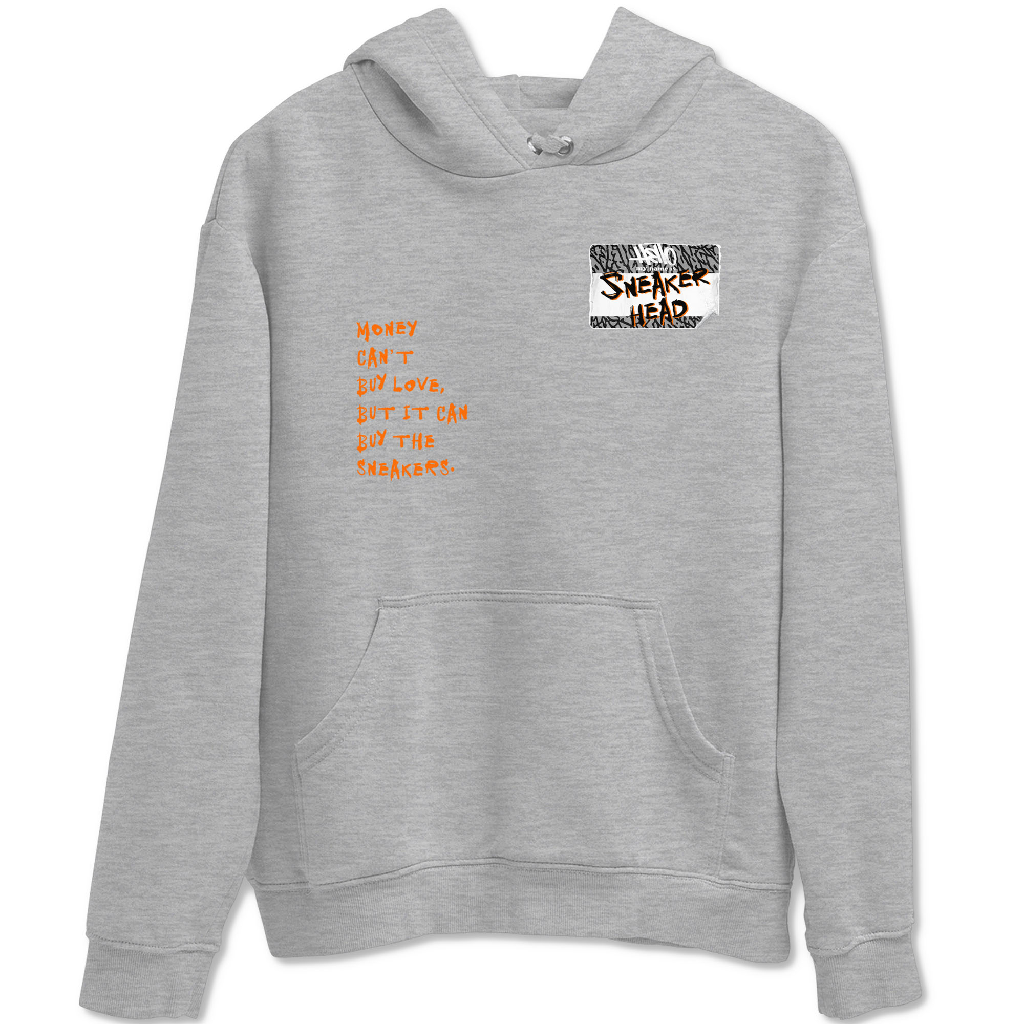 3s Georgia Peach shirt to match jordans Sneakerhead Badge sneaker tees Air Jordan 3 Georgia Peach Drip Gear Zone unisex cotton Heather Grey 2 crew neck shirt
