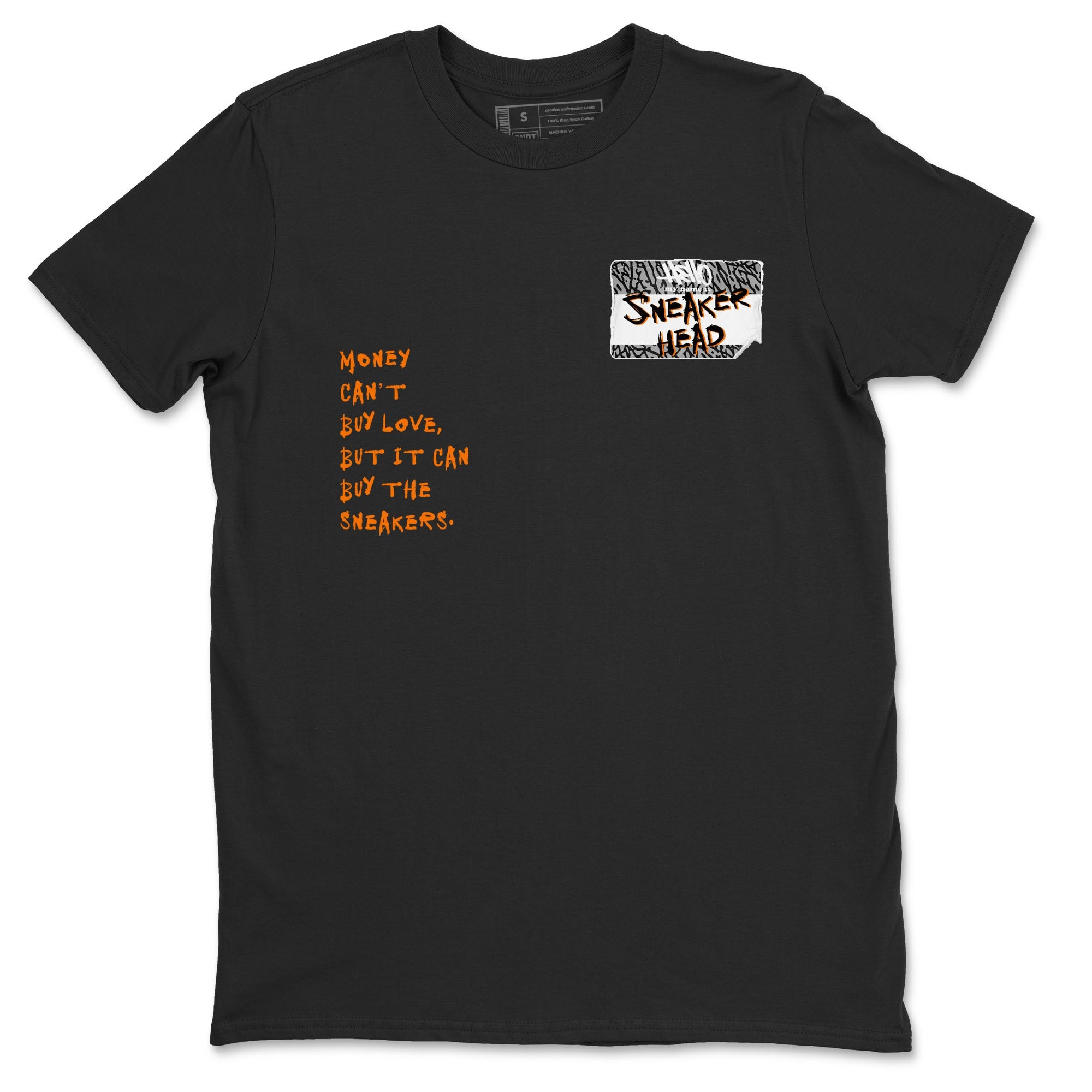 3s Georgia Peach shirt to match jordans Sneakerhead Badge sneaker tees Air Jordan 3 Georgia Peach Drip Gear Zone unisex cotton Black 2 crew neck shirt