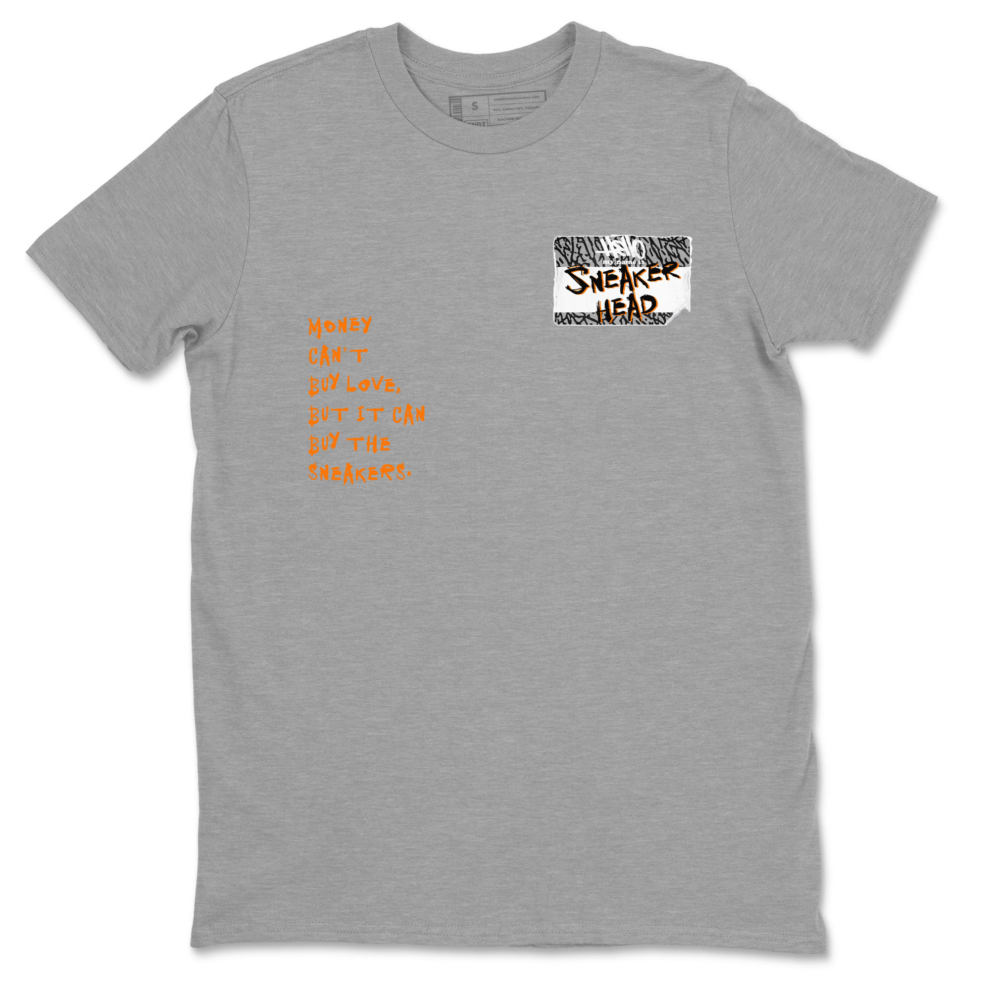 3s Georgia Peach shirt to match jordans Sneakerhead Badge sneaker tees Air Jordan 3 Georgia Peach Drip Gear Zone unisex cotton Heather Grey 2 crew neck shirt
