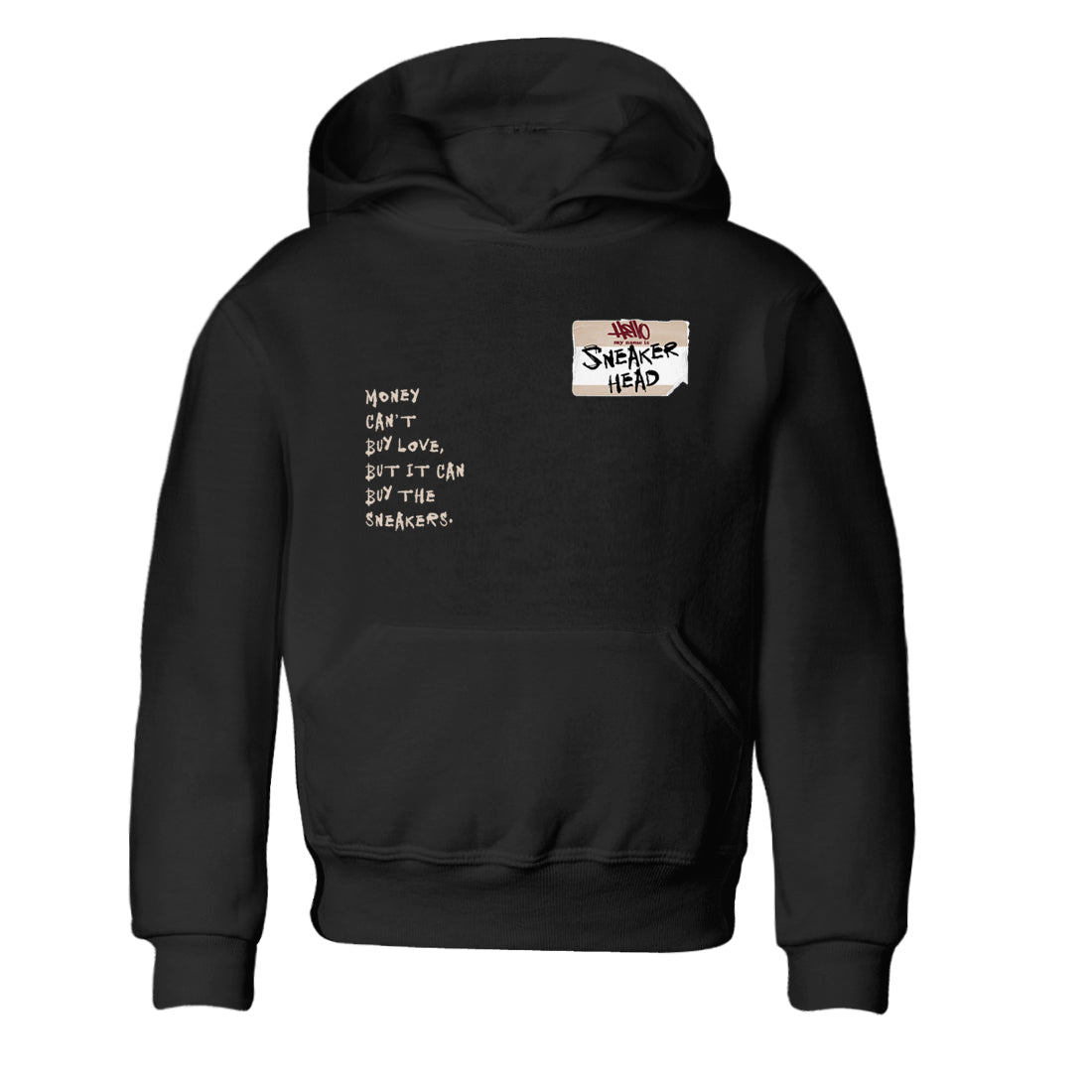 4s A Ma Maniere x Fossil Stone shirts to match jordans Sneakerhead Badge sneaker match tees Air Jordan 4 A Ma Maniere x Fossil Stone match shoes to clothes Drip Gear Zone Youth Baby Black 2 tee
