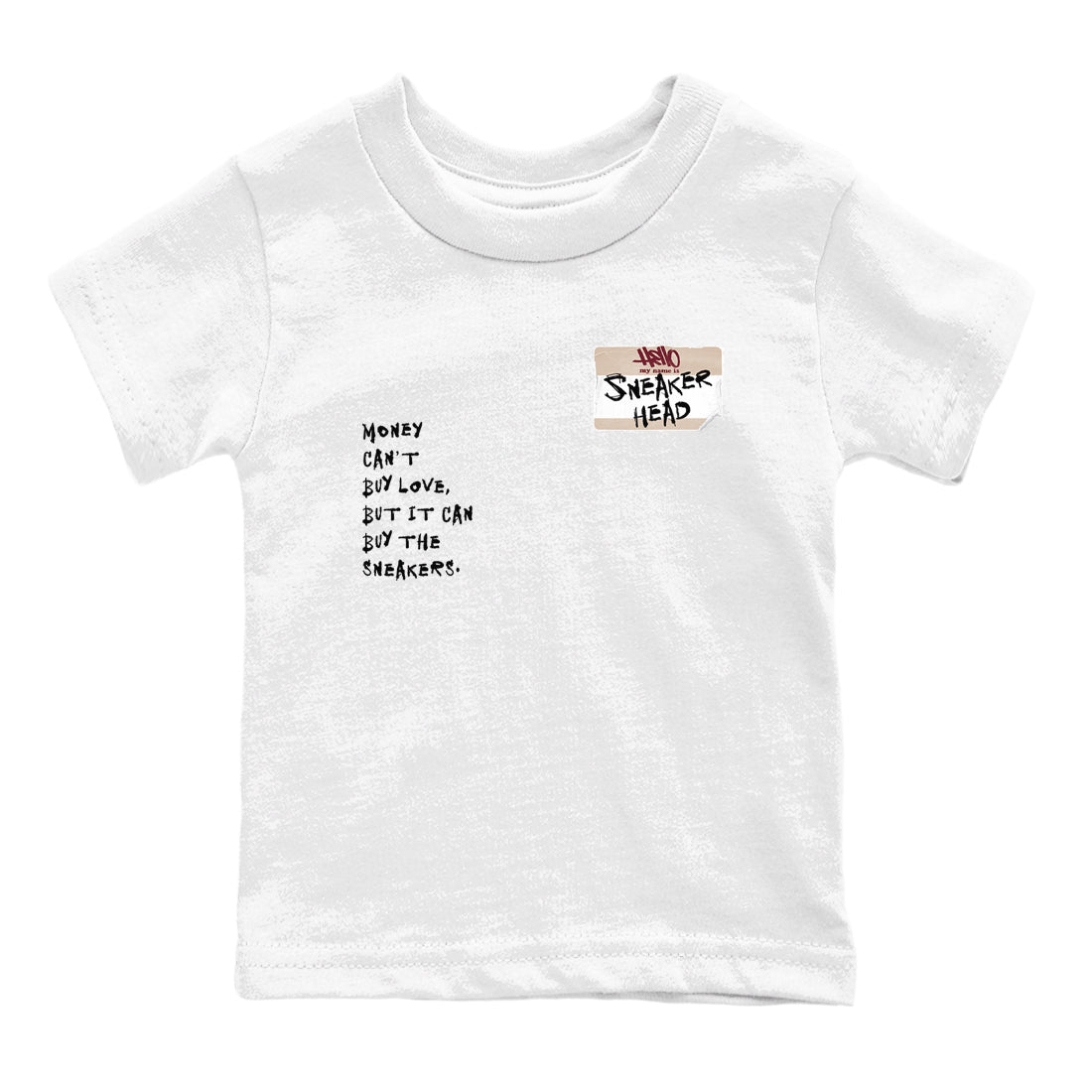 4s A Ma Maniere x Fossil Stone shirts to match jordans Sneakerhead Badge sneaker match tees Air Jordan 4 A Ma Maniere x Fossil Stone match shoes to clothes Drip Gear Zone Youth Baby White 2 tee