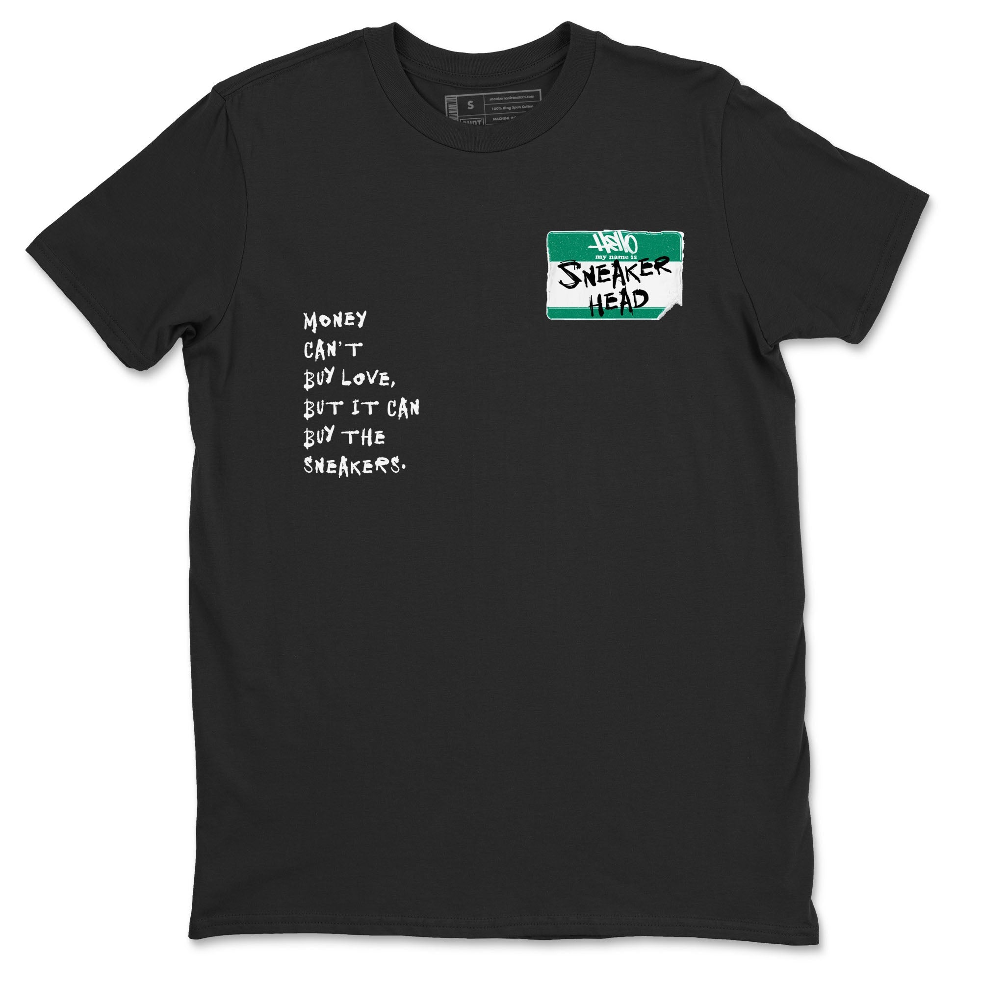 4s Oxidized Green shirts to match jordans Sneakerhead Badge sneaker match tees Air Jordan 4 Oxidized Green Drip Gear Zone streetwear brand Black 2 unisex cotton tee