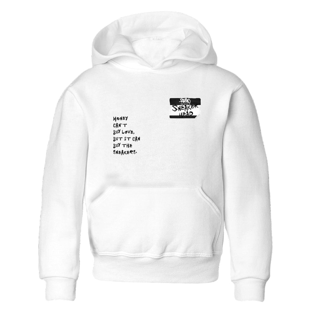 Air Jordan 4 White Thunder shirts to match jordans Sneakerhead Badge sneaker match tees Air Jordan 4 Retro White Thunder Drip Gear Zone streetwear brand Baby and Youth White 2 cotton tee