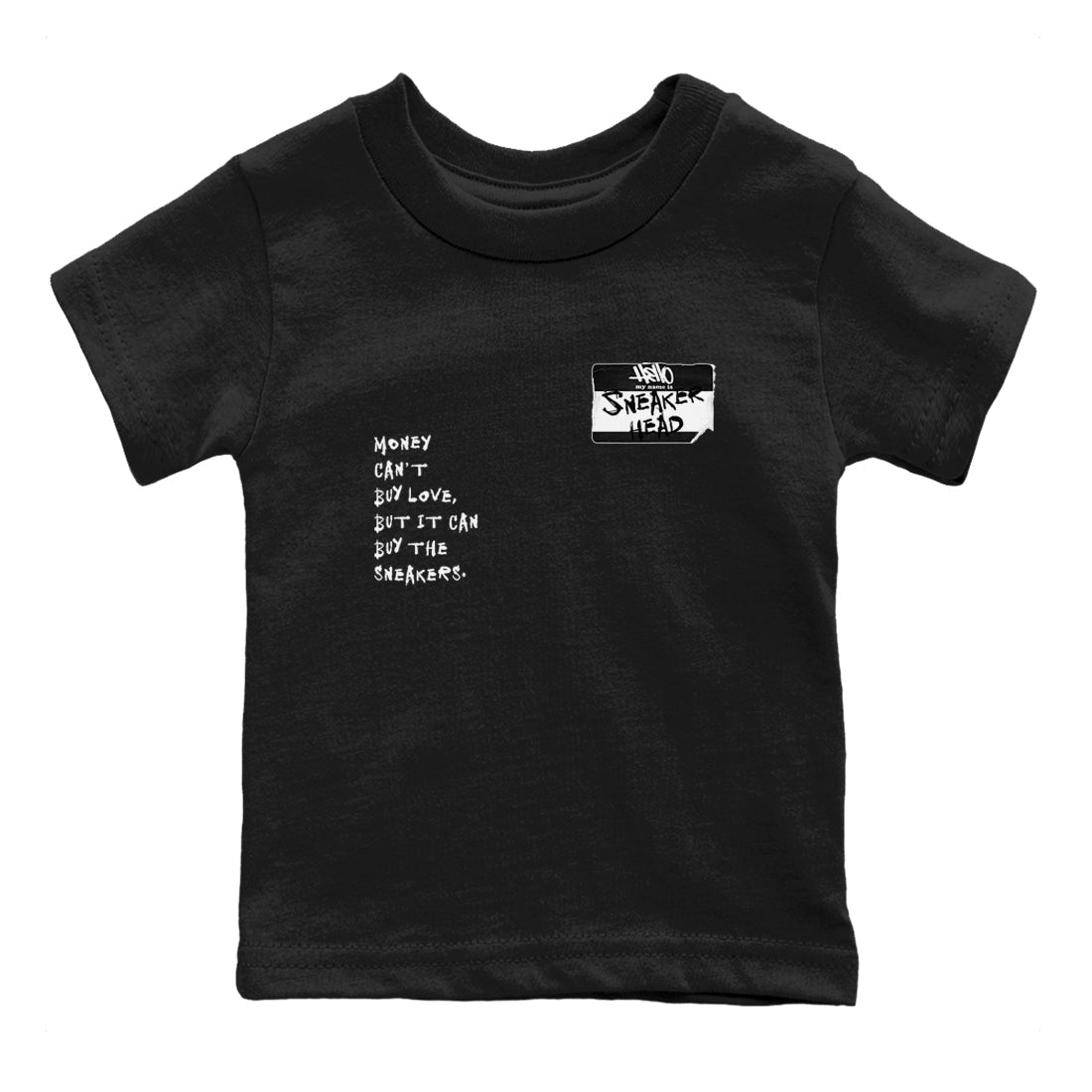 Air Jordan 4 White Thunder shirts to match jordans Sneakerhead Badge sneaker match tees Air Jordan 4 Retro White Thunder Drip Gear Zone streetwear brand Baby and Youth Black 2 cotton tee