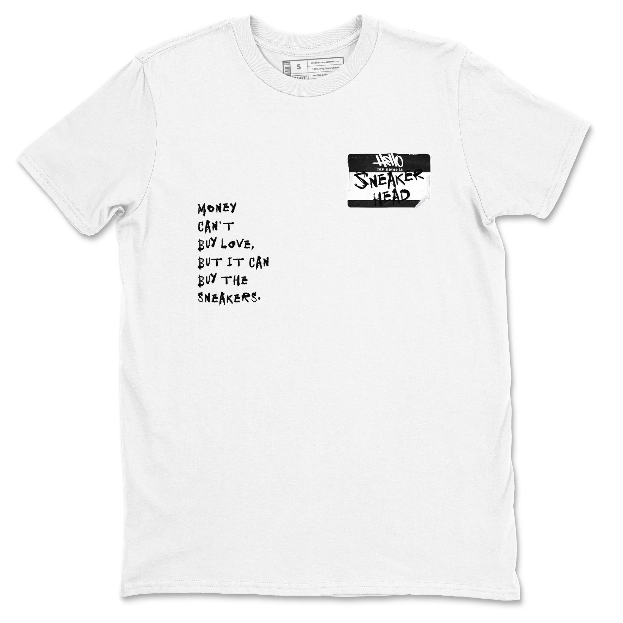 Air Jordan 4 White Thunder shirts to match jordans Sneakerhead Badge sneaker match tees Air Jordan 4 Retro White Thunder Drip Gear Zone streetwear brand White 2 unisex cotton tee