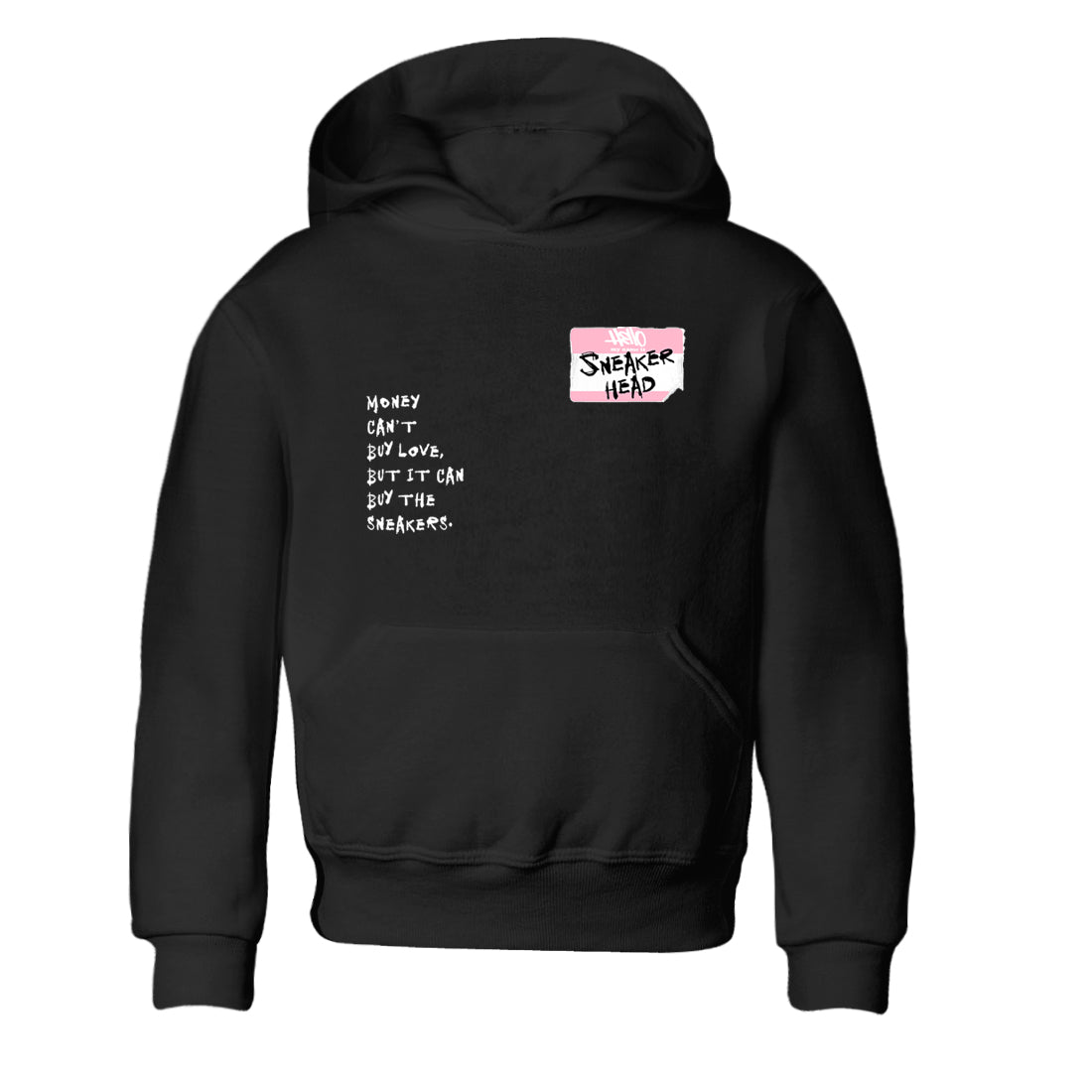 Sneaker Threads Sneaker Tees To Match Air Jordan 5 Medium Soft Pink Shoes Sneakerhead Badge Kids T-Shirt Black 2