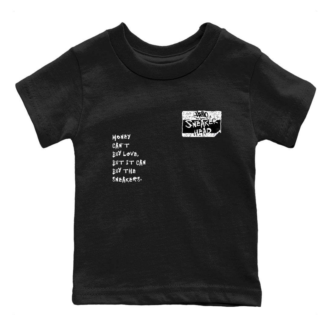 5s White Black shirts to match jordans Sneakerhead Badge sneaker match tees Air Jordan 5 White Black match shoes to clothes Drip Gear Zone Youth Baby Black 2 tee