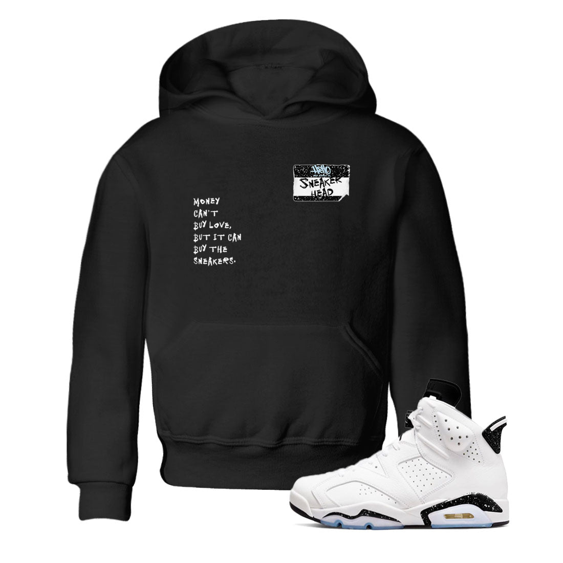 6s Reverse Cookies shirt to match jordans Sneakerhead Badge sneaker tees Air Jordan 6 Reverse Cookies Drip Gear Zone baby toddler Black 1 cotton Shirt