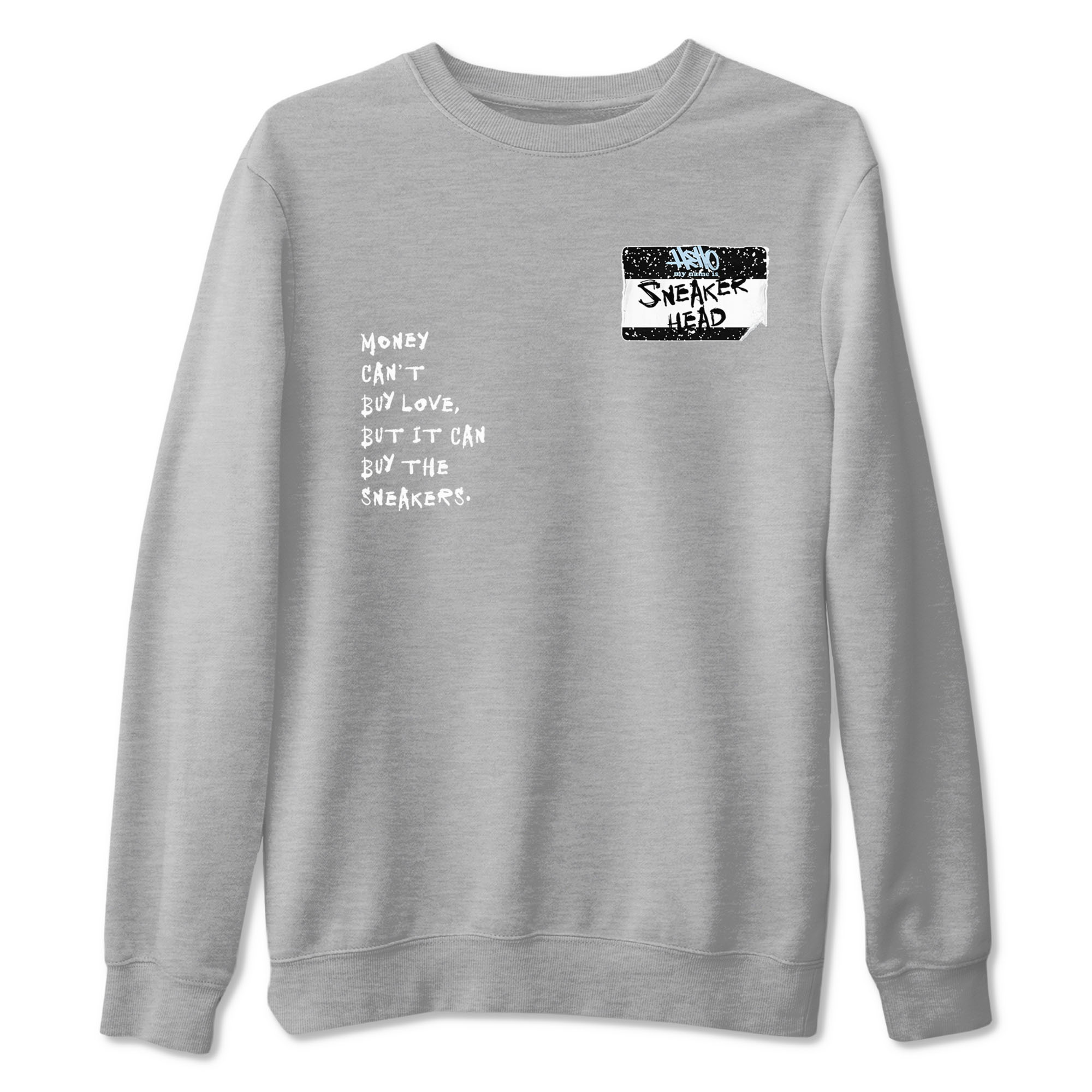 6s White Black shirt to match jordans Sneakerhead Badge sneaker tees Air Jordan 6 White Black Drip Gear Zone unisex cotton Heather Grey 2 crew neck shirt
