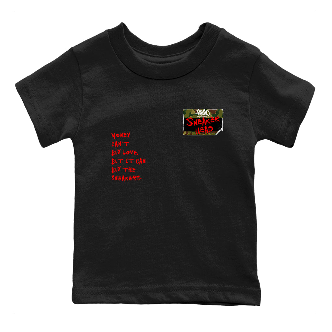 Air Max 90 Duck Camo shirts to match jordans Sneakerhead Badge sneaker match tees Air Max 90 Reverse Duck Camo match shoes to clothes Drip Gear Zone Youth Baby Black 2 tee
