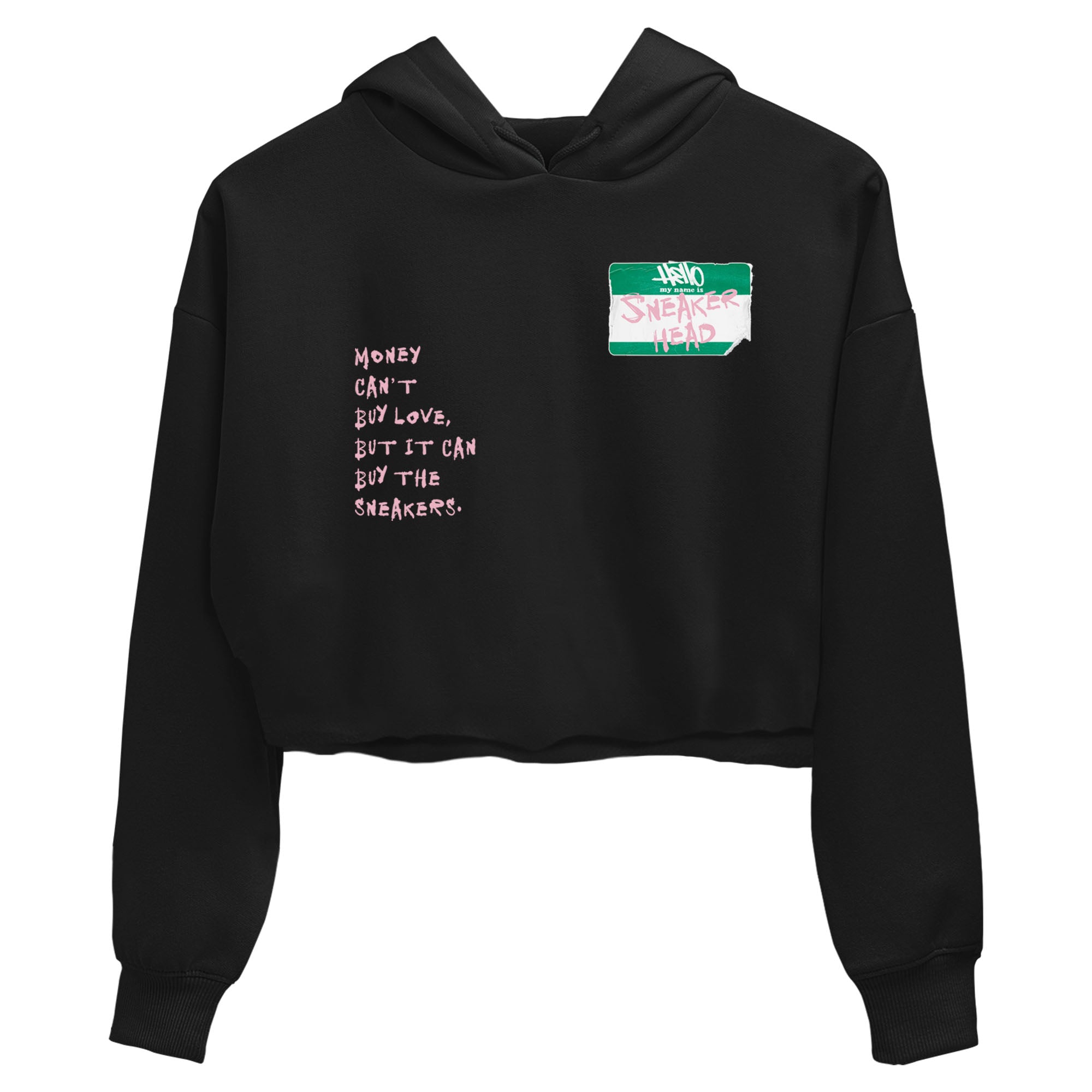 Dunk Medium Soft Pink Malachite shirt to match jordans Sneakerhead Badge sneaker tees Dunk Medium Soft Pink Malachite Drip Gear Zone Black 2 crop length shirt