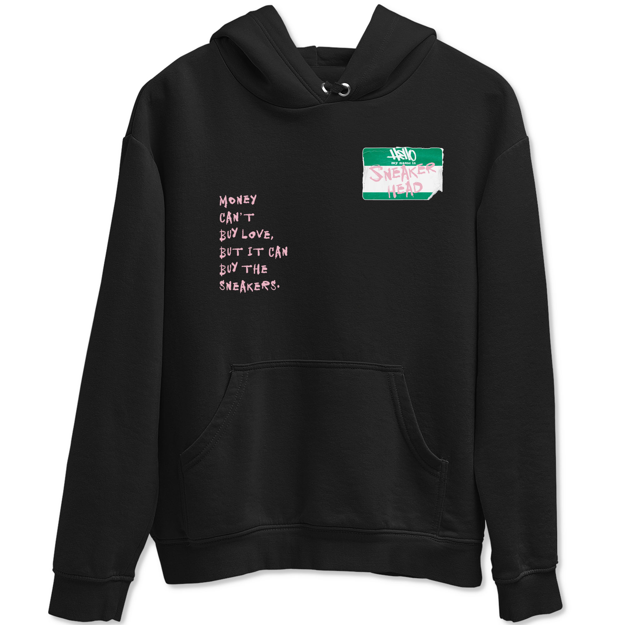 Dunk Medium Soft Pink Malachite shirt to match jordans Sneakerhead Badge sneaker tees Dunk Medium Soft Pink Malachite Drip Gear Zone unisex cotton Black 2 crew neck shirt