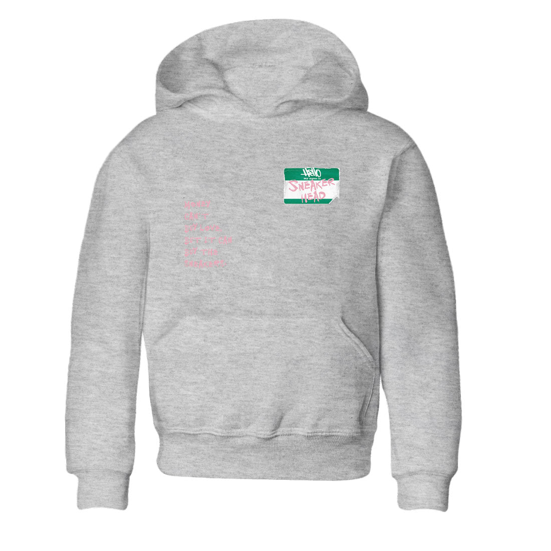 Dunk Medium Soft Pink Malachite shirt to match jordans Sneakerhead Badge sneaker tees Dunk Medium Soft Pink Malachite Drip Gear Zone baby toddler Heather Grey 2 cotton Shirt