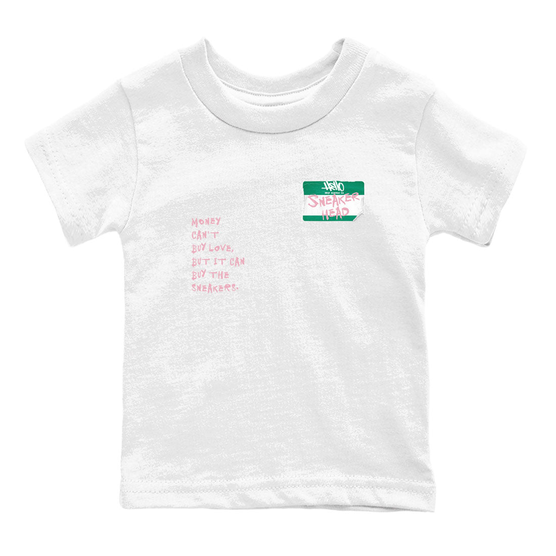 Dunk Medium Soft Pink Malachite shirt to match jordans Sneakerhead Badge sneaker tees Dunk Medium Soft Pink Malachite Drip Gear Zone baby toddler White 2 cotton Shirt