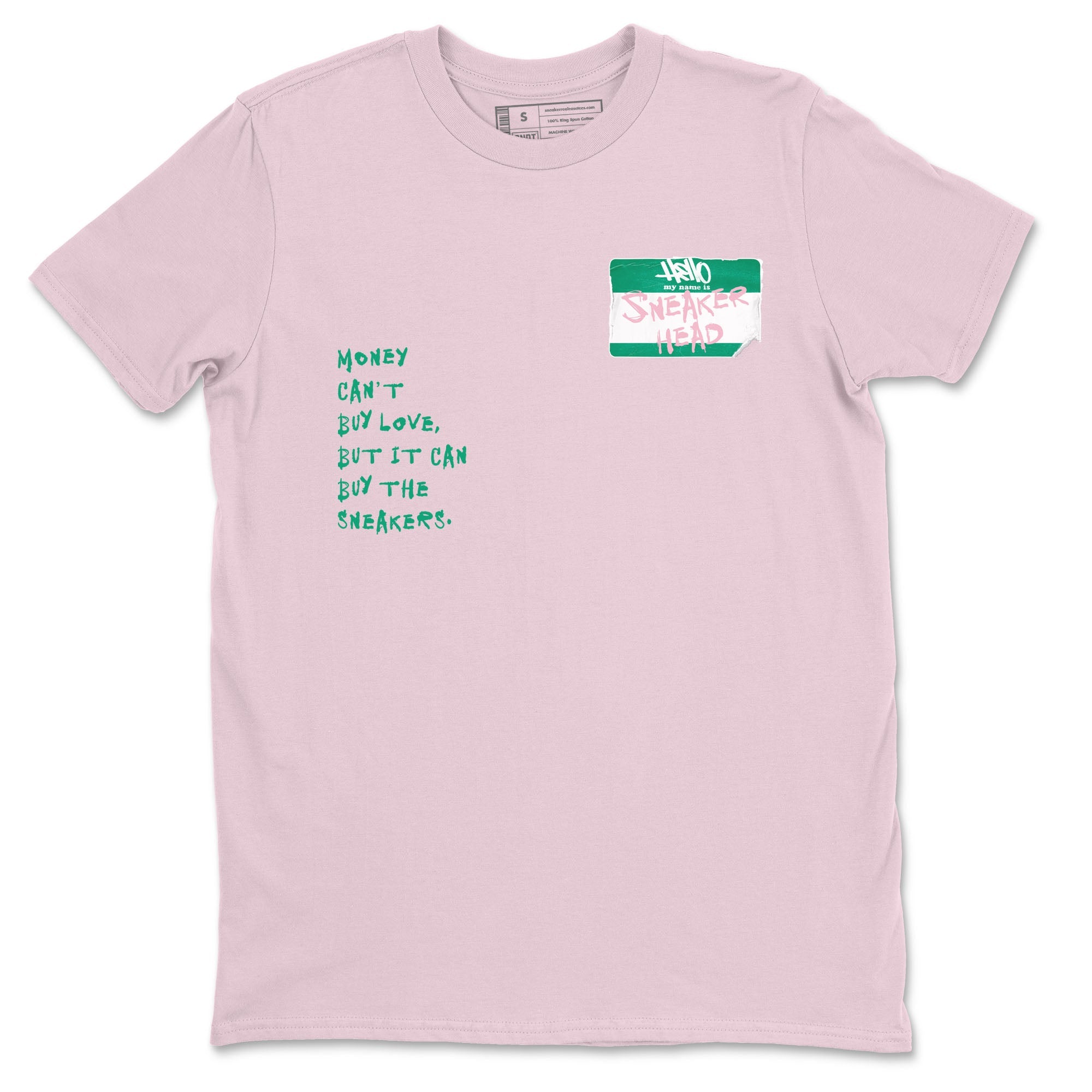 Dunk Medium Soft Pink Malachite shirt to match jordans Sneakerhead Badge sneaker tees Dunk Medium Soft Pink Malachite Drip Gear Zone unisex cotton Pink 2 crew neck shirt