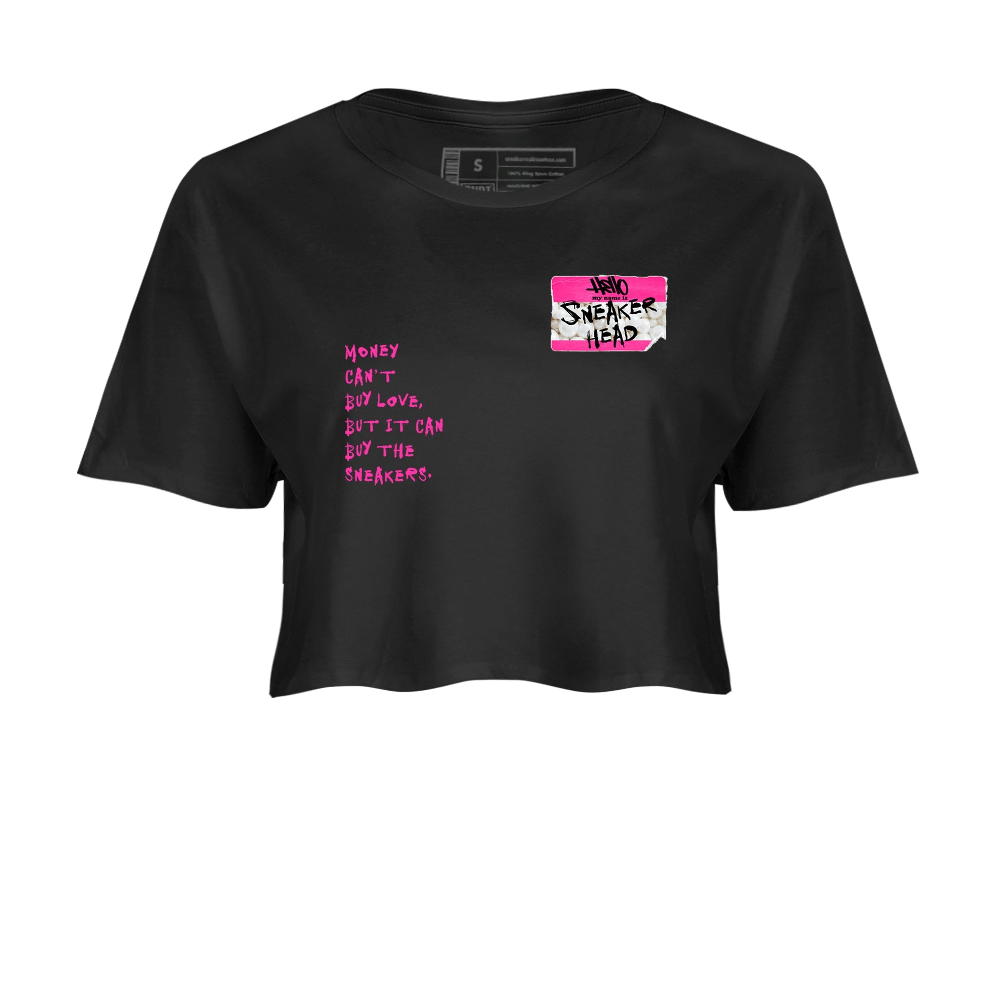 Nike KD 4 Retro Aunt Pearl shirts to match jordans Sneakerhead Badge sneaker match tees Nike KD 4 Aunt Pearl match shoes to clothes Drip Gear Zone unisex cotton Black 2 crop tee