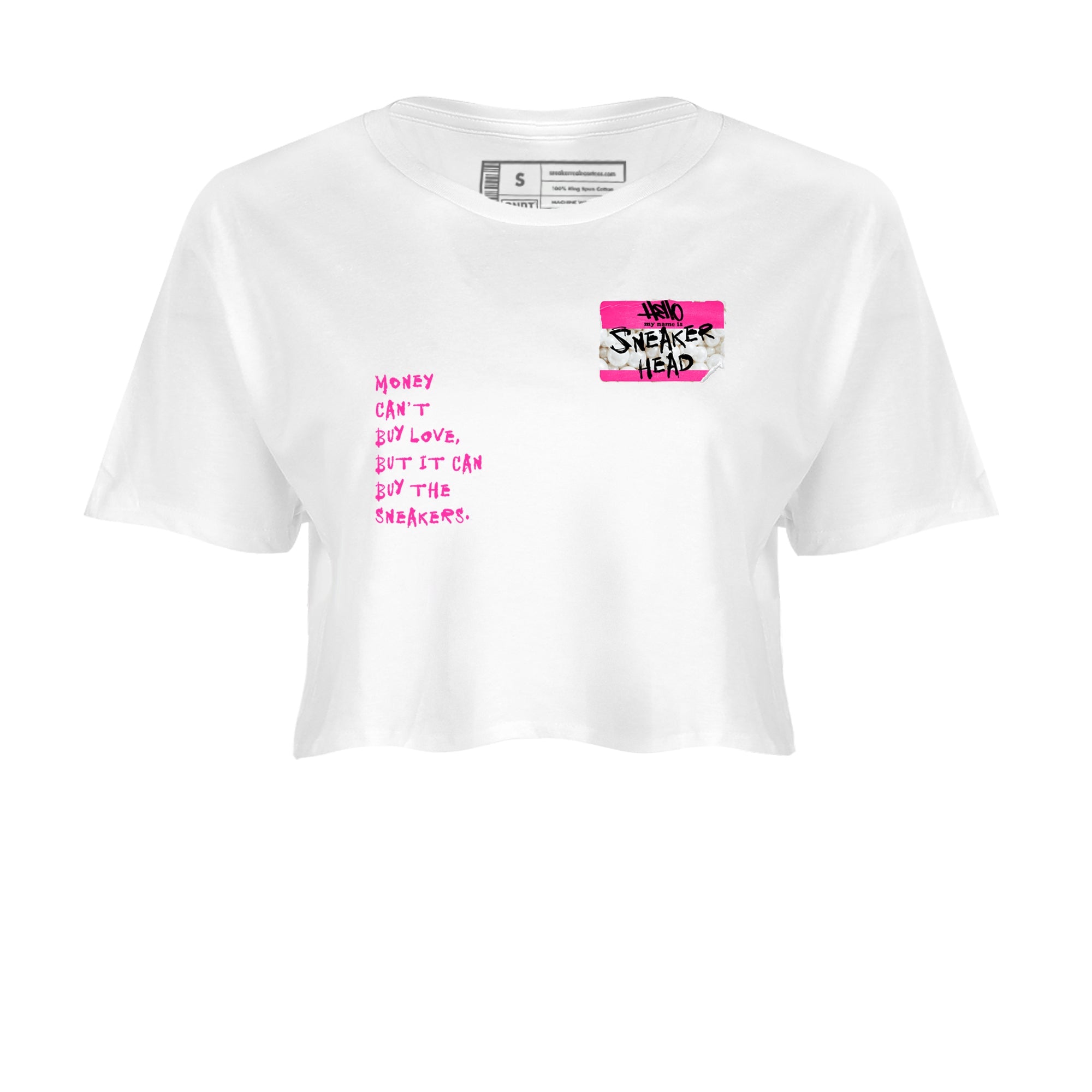 Nike KD 4 Retro Aunt Pearl shirts to match jordans Sneakerhead Badge sneaker match tees Nike KD 4 Aunt Pearl match shoes to clothes Drip Gear Zone unisex cotton White 2 crop tee