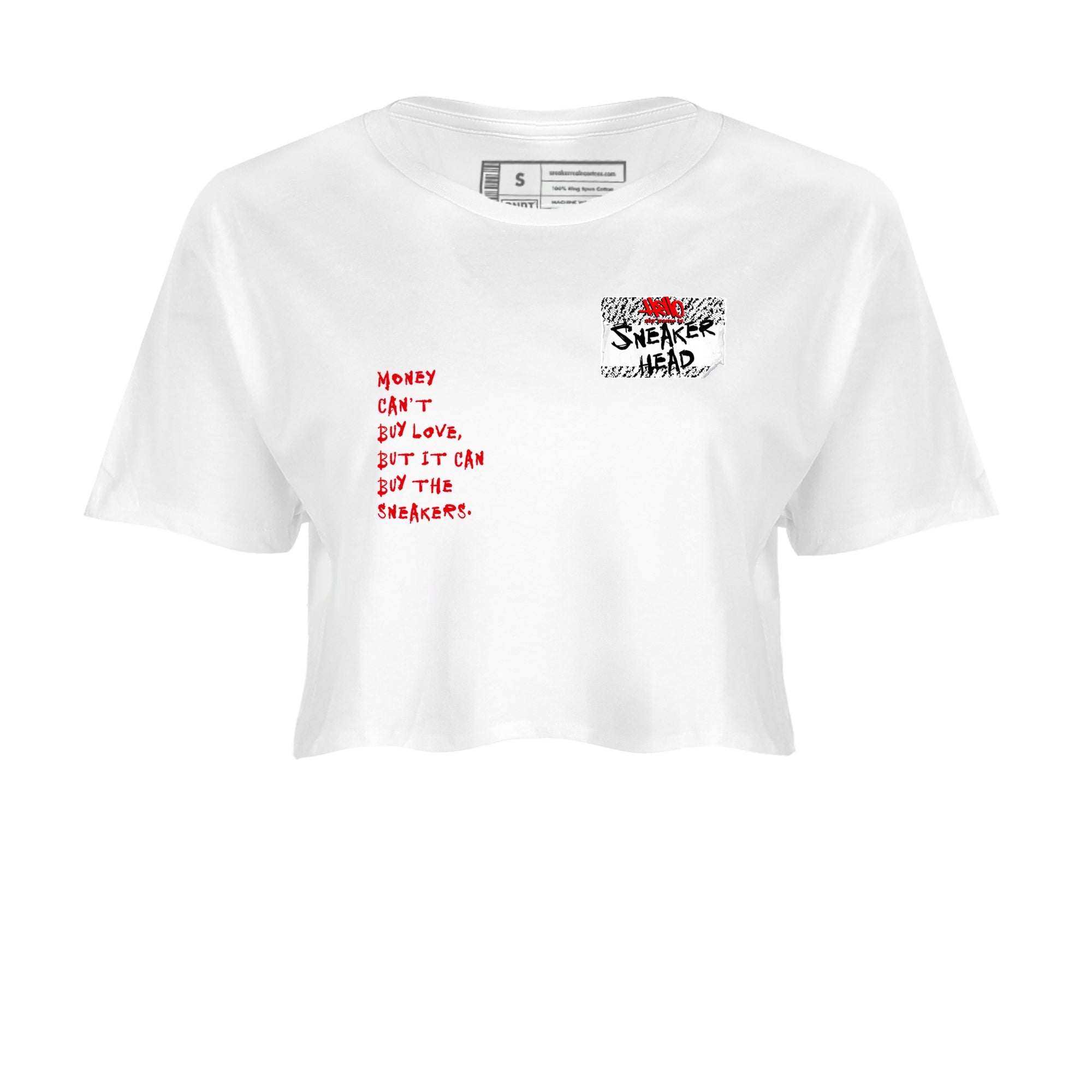 Yeezy 350 Zebra shirts to match jordans Sneakerhead Badge sneaker match tees Yeezy 350 Zebra match shoes to clothes Drip Gear Zone unisex cotton White 2 crop tee