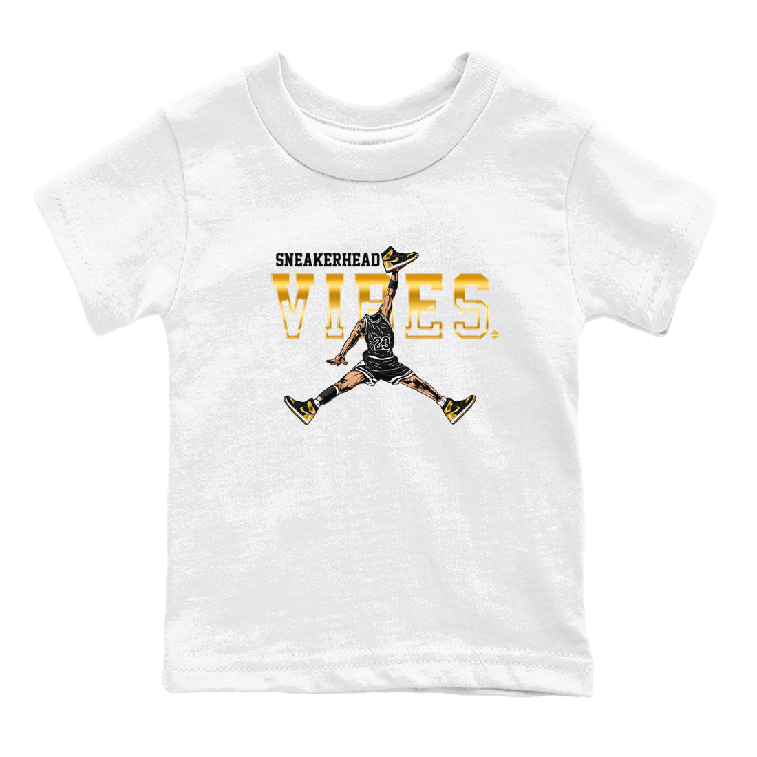 Air Jordan 1 High OG Black Metallic Gold shirts to match jordans Sneakerhead Vibes sneaker match tees Jordan 1 Black Metallic Gold Drip Gear Zone streetwear brand Baby and Youth White 2 cotton tee