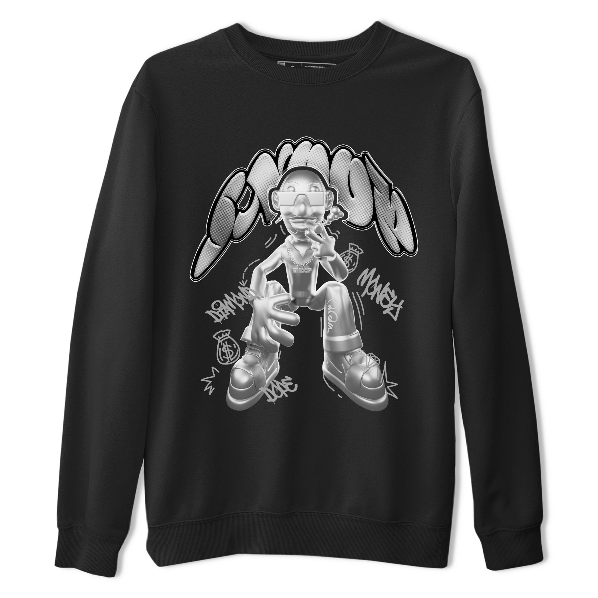 Air Jordan 1 Gift Giving shirt to match jordans Snoop sneaker tees  Metal tees AJ1 Gift Giving Drip Gear Zone Unisex Black 2 T-Shirt