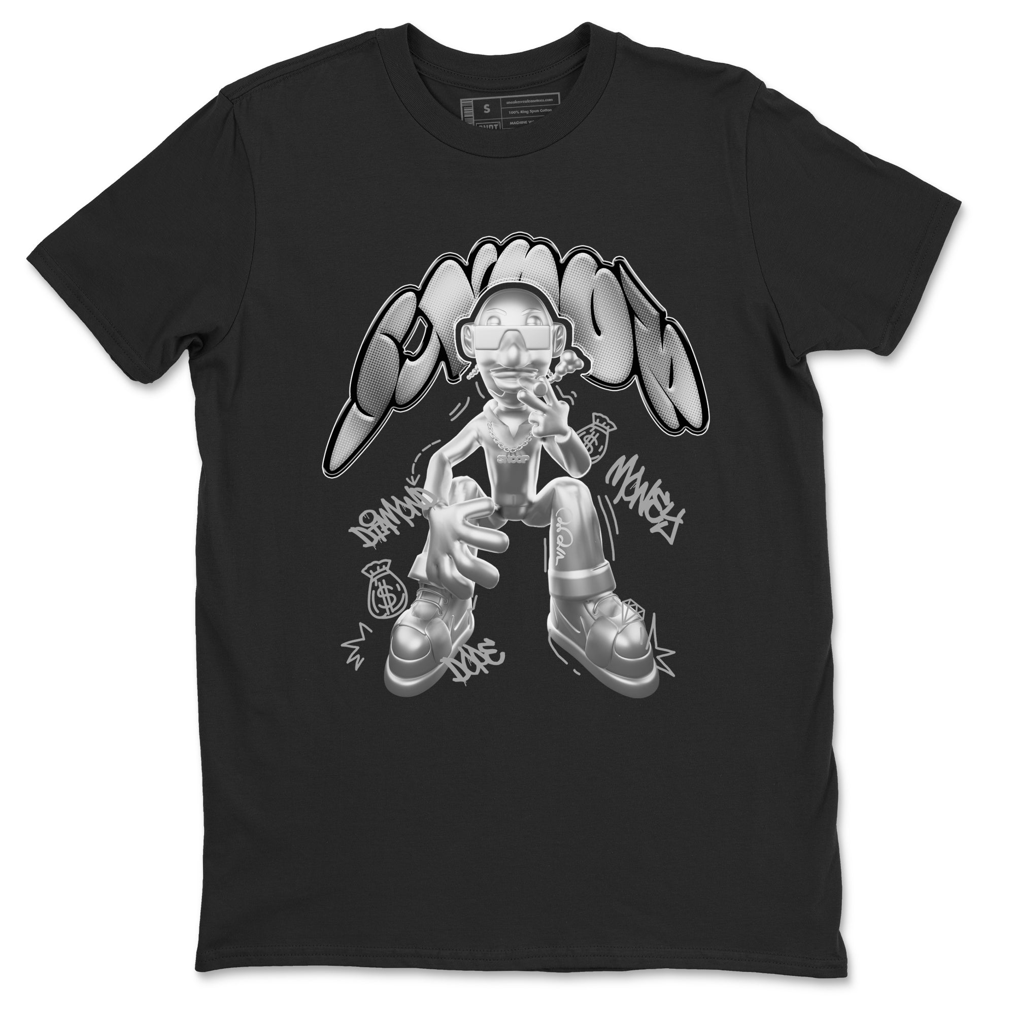 Air Jordan 1 Gift Giving shirt to match jordans Snoop sneaker tees  Metal tees AJ1 Gift Giving Drip Gear Zone Unisex Black 2 T-Shirt