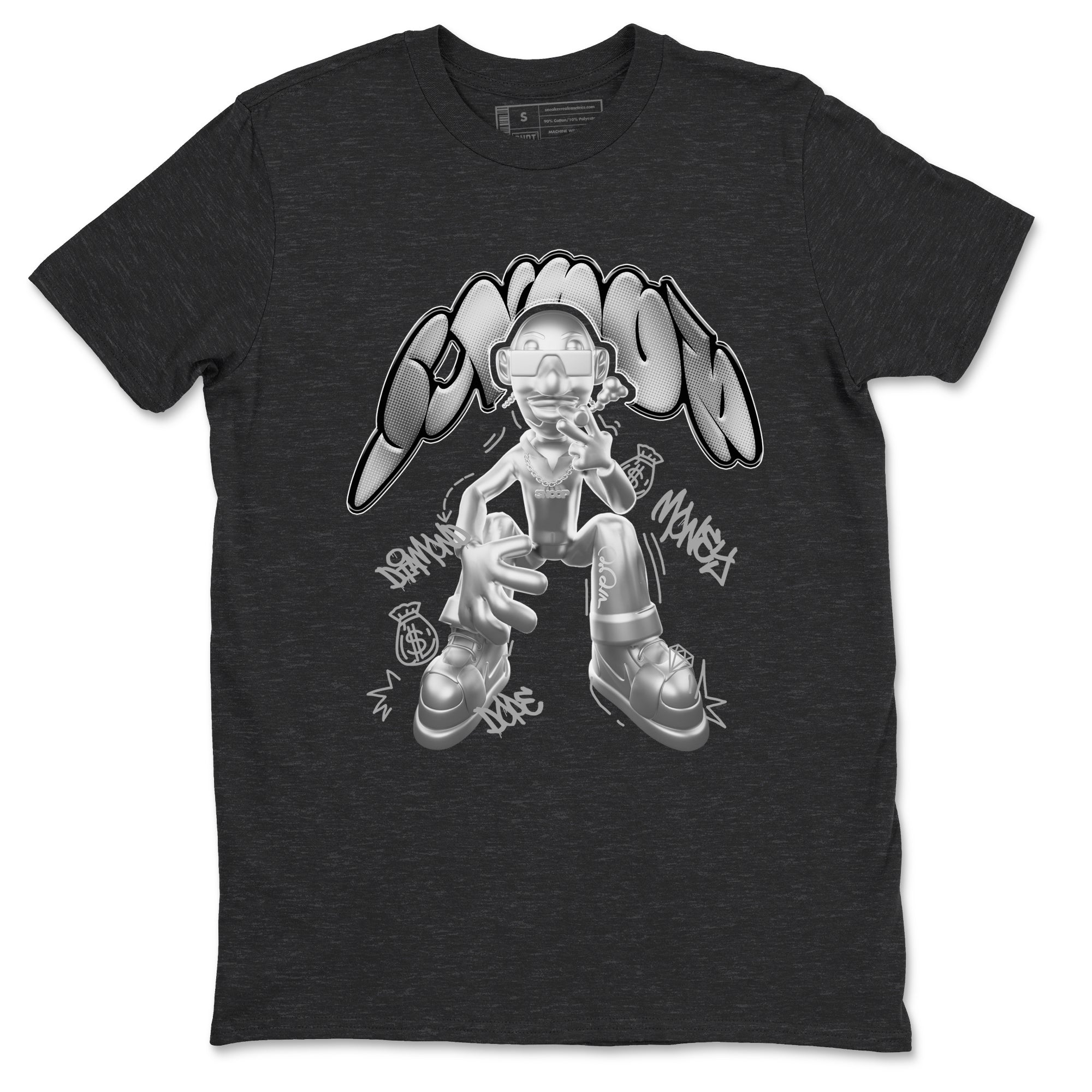 Air Jordan 1 Gift Giving shirt to match jordans Snoop sneaker tees  Metal tees AJ1 Gift Giving Drip Gear Zone Unisex Charcoal Heather 2 T-Shirt