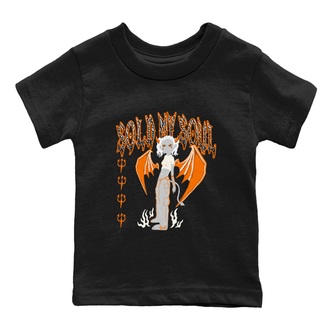 3s Georgia Peach shirt to match jordans Sold My Soul sneaker tees Air Jordan 3 Georgia Peach Drip Gear Zone baby toddler Black 2 cotton Shirt