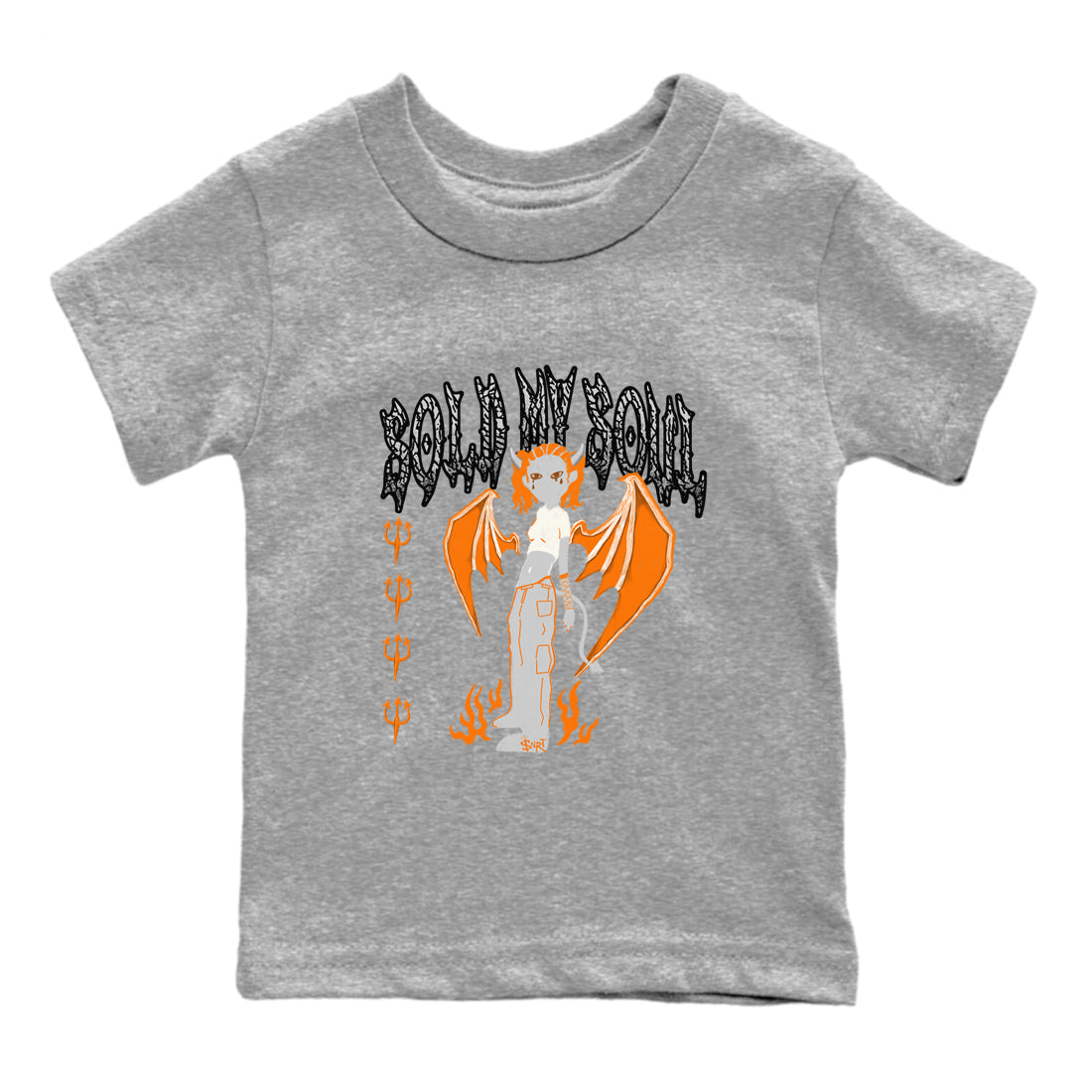 3s Georgia Peach shirt to match jordans Sold My Soul sneaker tees Air Jordan 3 Georgia Peach Drip Gear Zone baby toddler Heather Grey 2 cotton Shirt