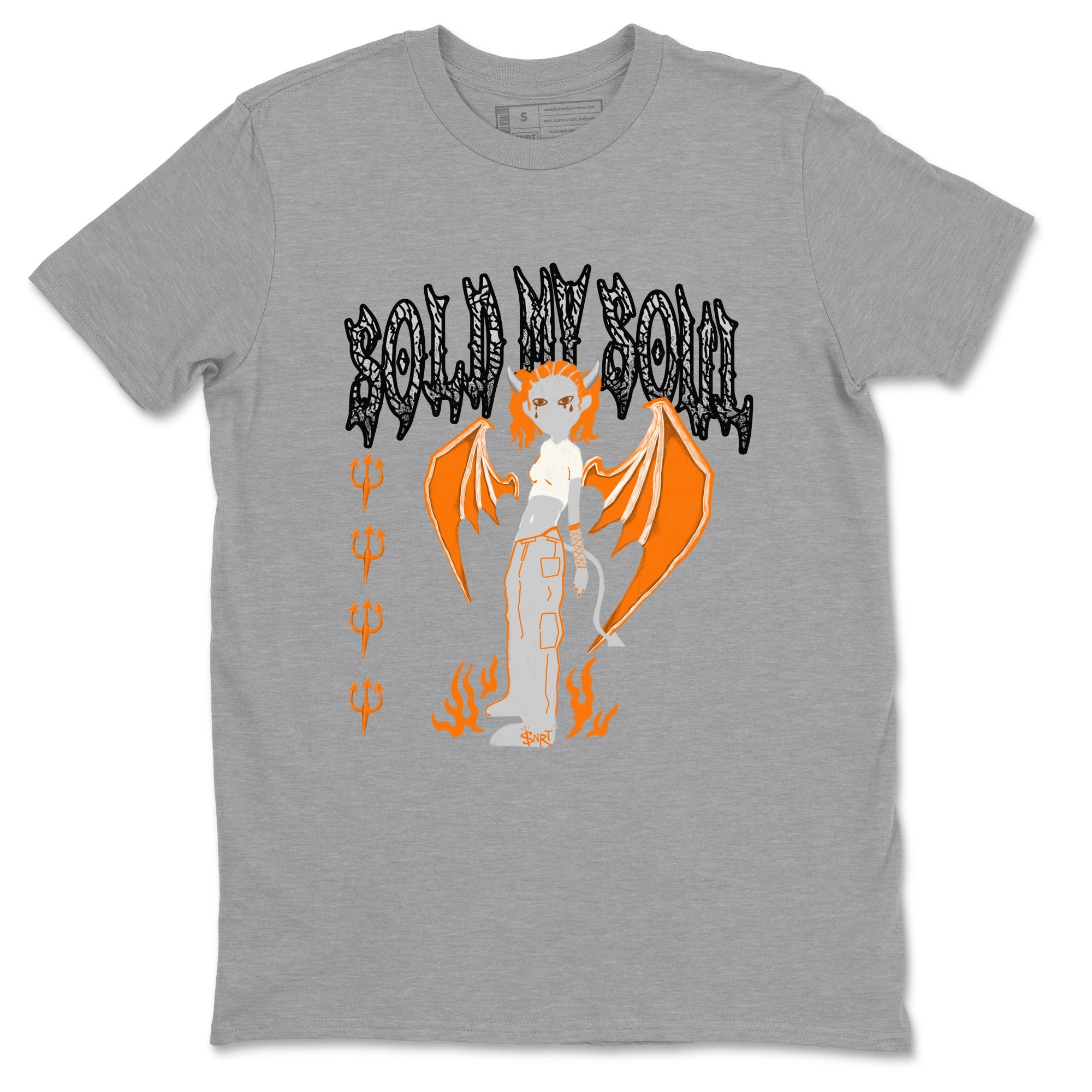 3s Georgia Peach shirt to match jordans Sold My Soul sneaker tees Air Jordan 3 Georgia Peach Drip Gear Zone unisex cotton Heather Grey 2 crew neck shirt