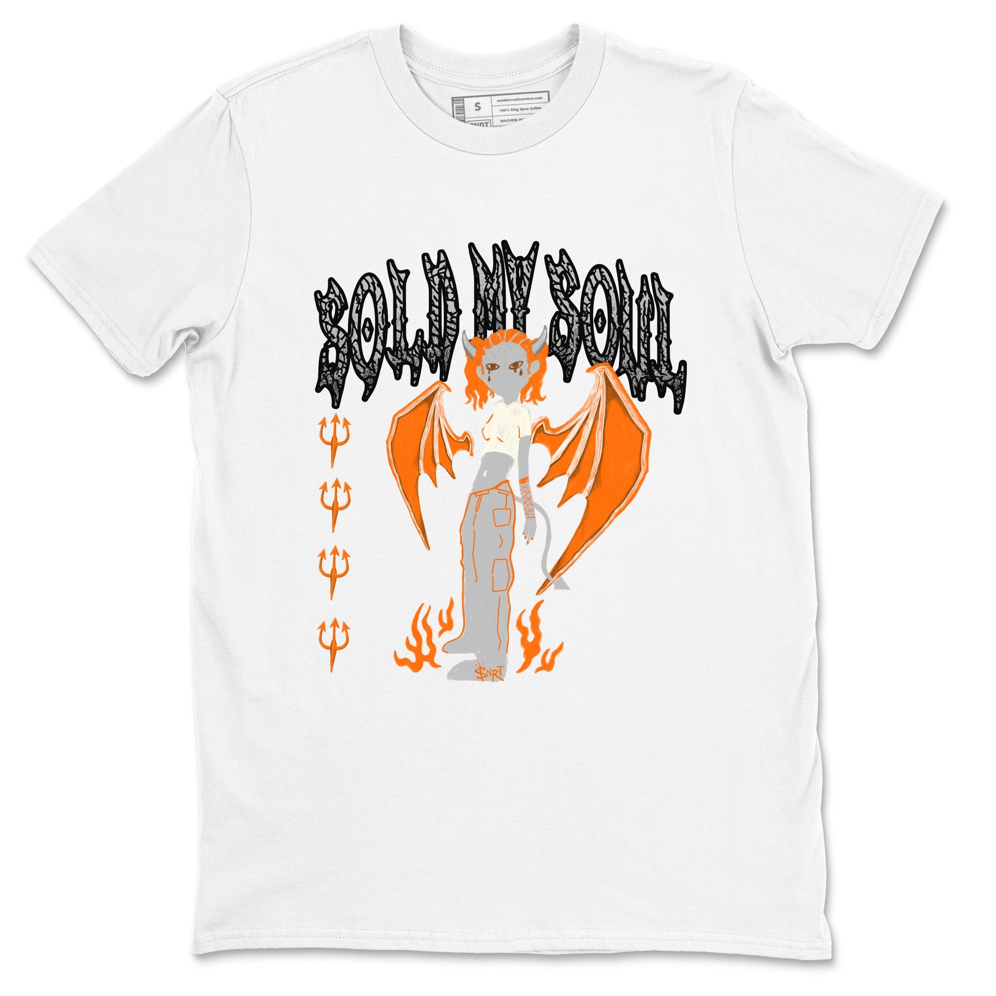 3s Georgia Peach shirt to match jordans Sold My Soul sneaker tees Air Jordan 3 Georgia Peach Drip Gear Zone unisex cotton White 2 crew neck shirt