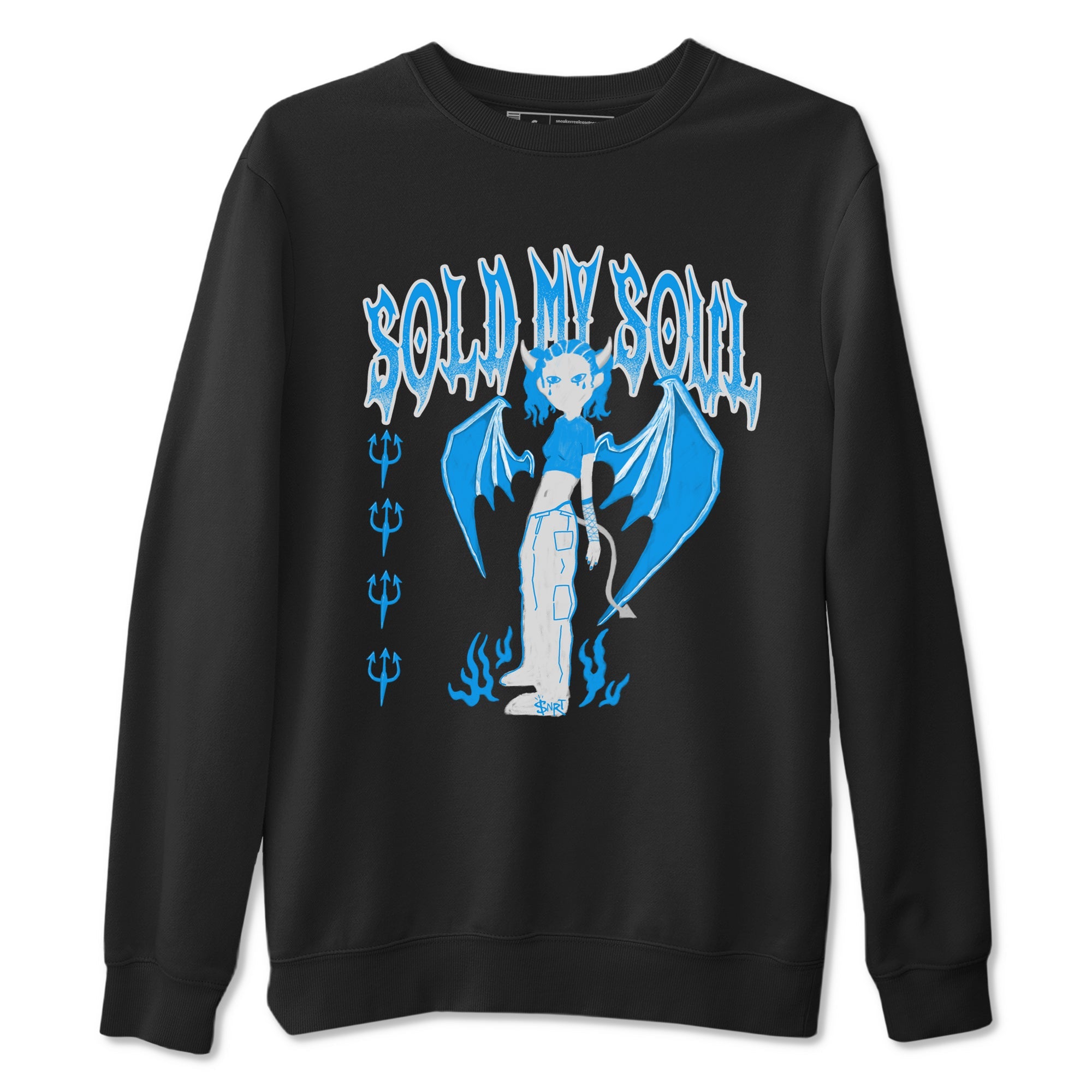 Air Jordan 4 Military Blue shirt to match jordans Sold My Soul sneaker tees Air Jordan 4 Military Blue Drip Gear Zone unisex cotton Black 2 crew neck shirt