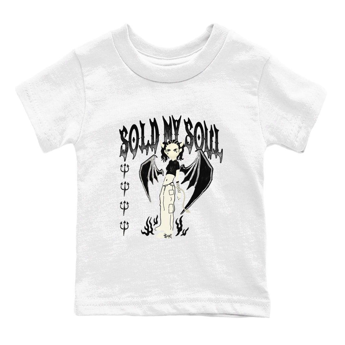 5s Sail shirt to match jordans Sold My Soul sneaker tees Air Jordan 5 Sail Drip Gear Zone baby toddler White 2 cotton Shirt