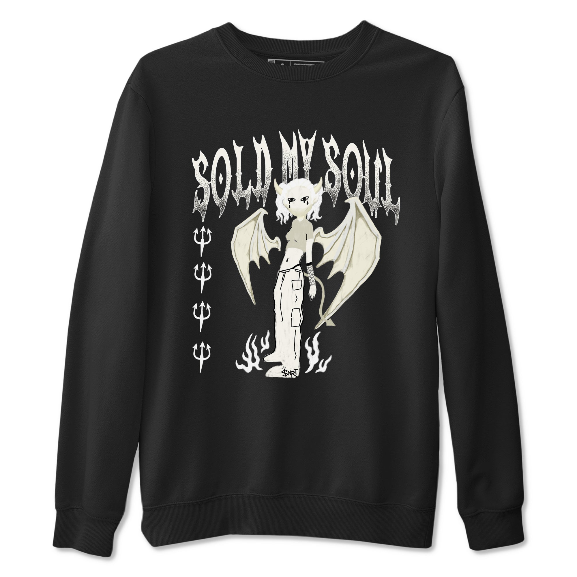 5s Sail shirt to match jordans Sold My Soul sneaker tees Air Jordan 5 Sail Drip Gear Zone unisex cotton Black 2 crew neck shirt