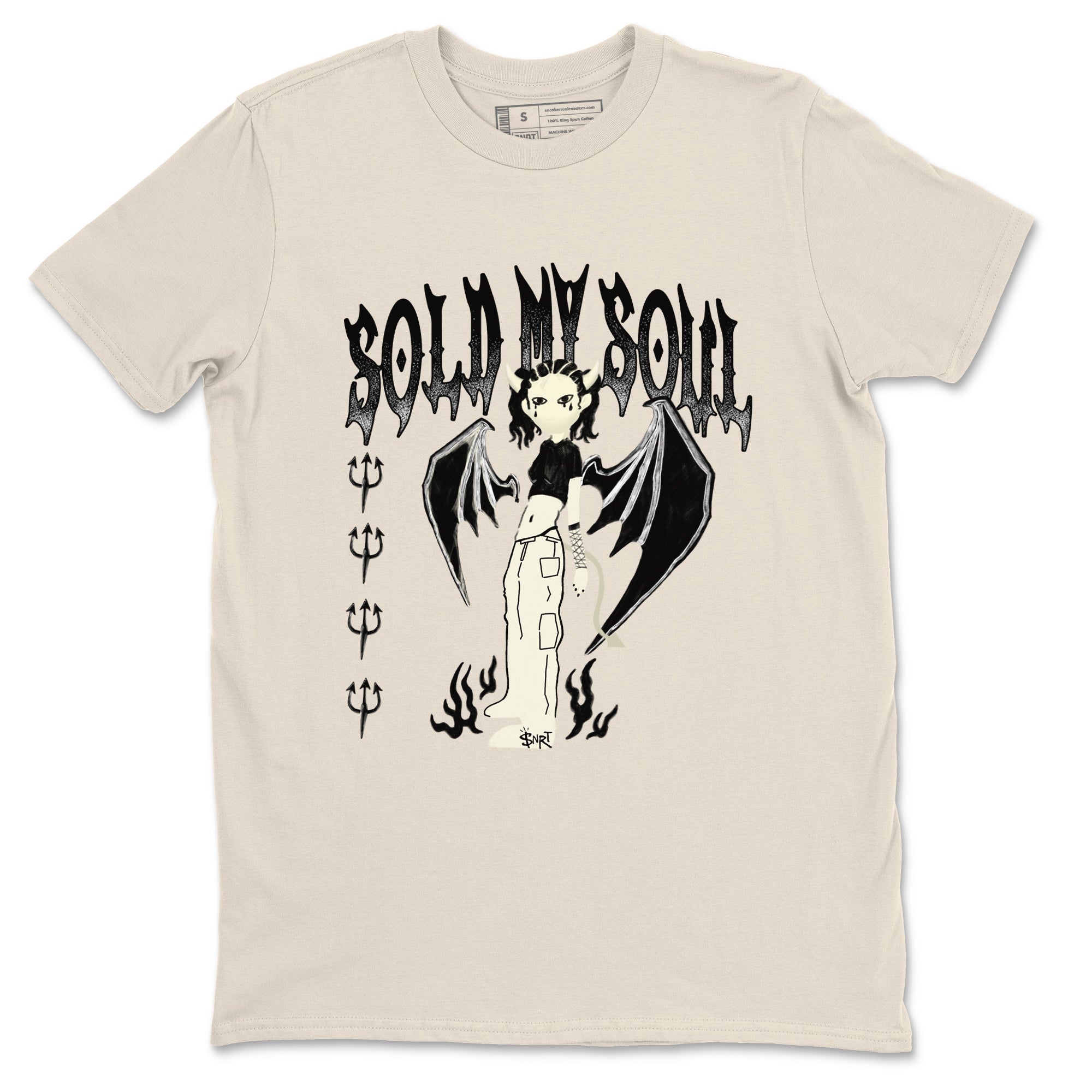 5s Sail shirt to match jordans Sold My Soul sneaker tees Air Jordan 5 Sail Drip Gear Zone unisex cotton Natural 2 crew neck shirt