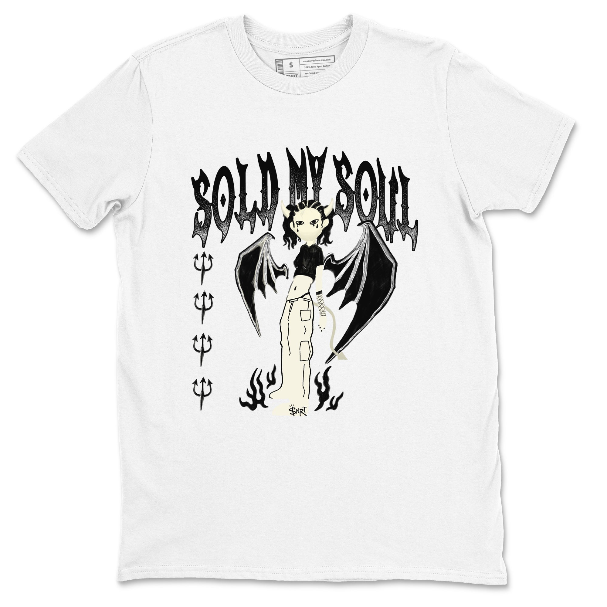 5s Sail shirt to match jordans Sold My Soul sneaker tees Air Jordan 5 Sail Drip Gear Zone unisex cotton White 2 crew neck shirt
