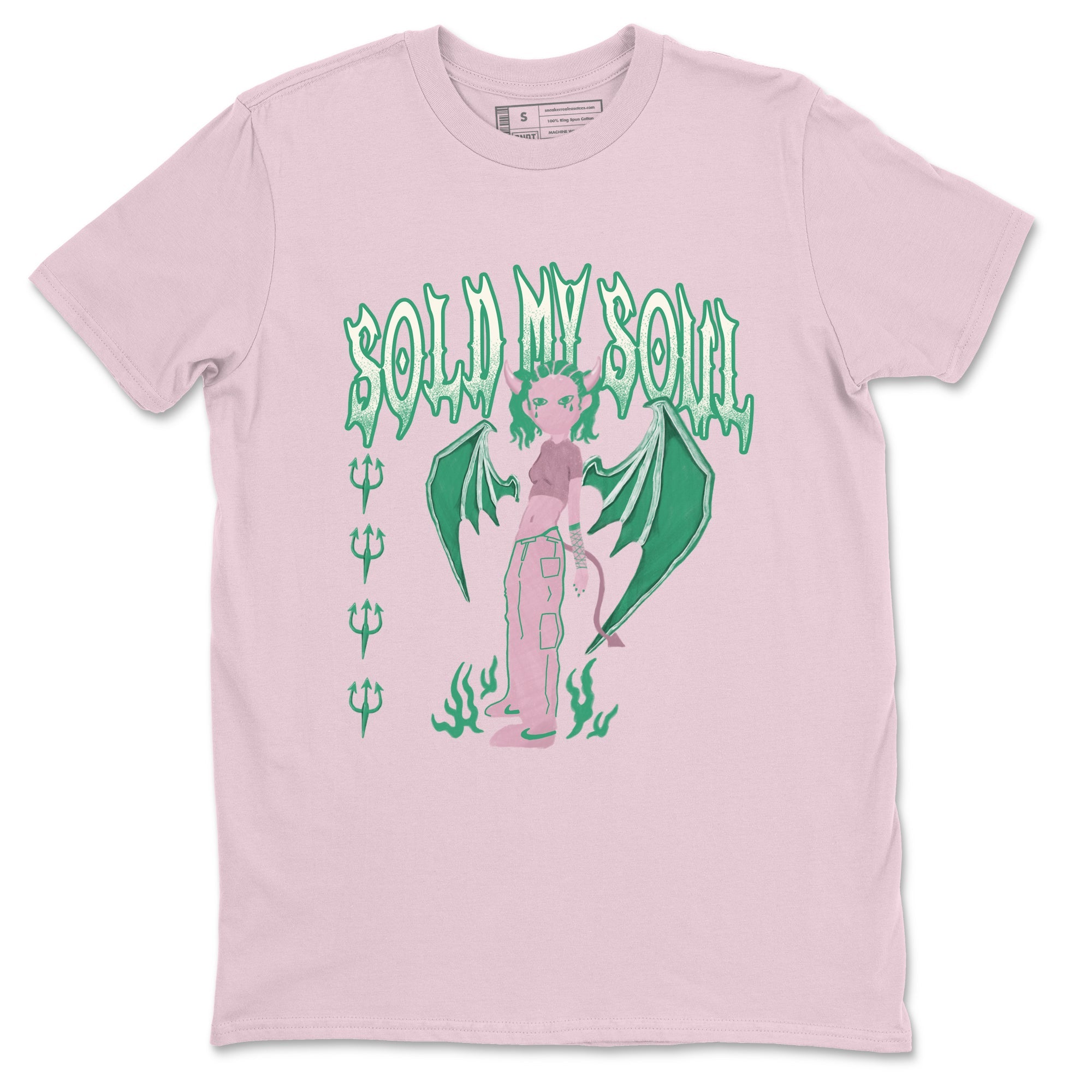 Dunk Medium Soft Pink Malachite shirt to match jordans Sold My Soul sneaker tees Dunk Medium Soft Pink Malachite Drip Gear Zone unisex cotton Pink 2 crew neck shirt