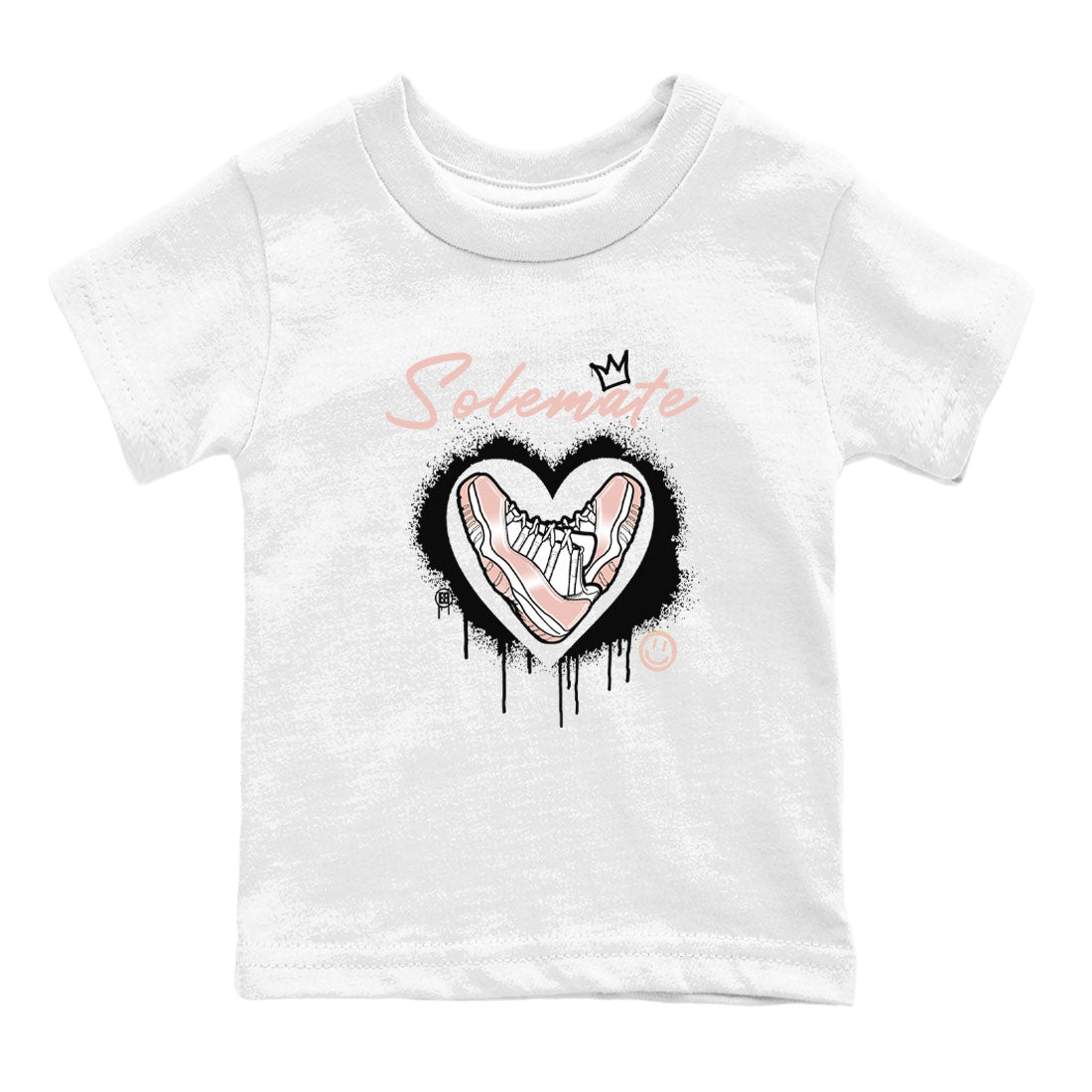 11s Legend Pink shirt to match jordans Solemate sneaker tees Air Jordan 11 Legend Pink Drip Gear Zone baby toddler White 2 cotton Shirt