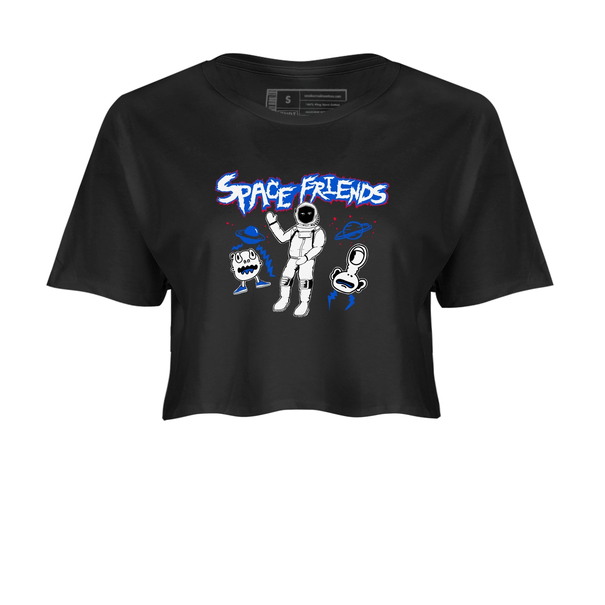 Air Force 1 404 Error shirt to match jordans Space Friends sneaker tees Air Force 1 404 Error Drip Gear Zone Black 2 crop length shirt