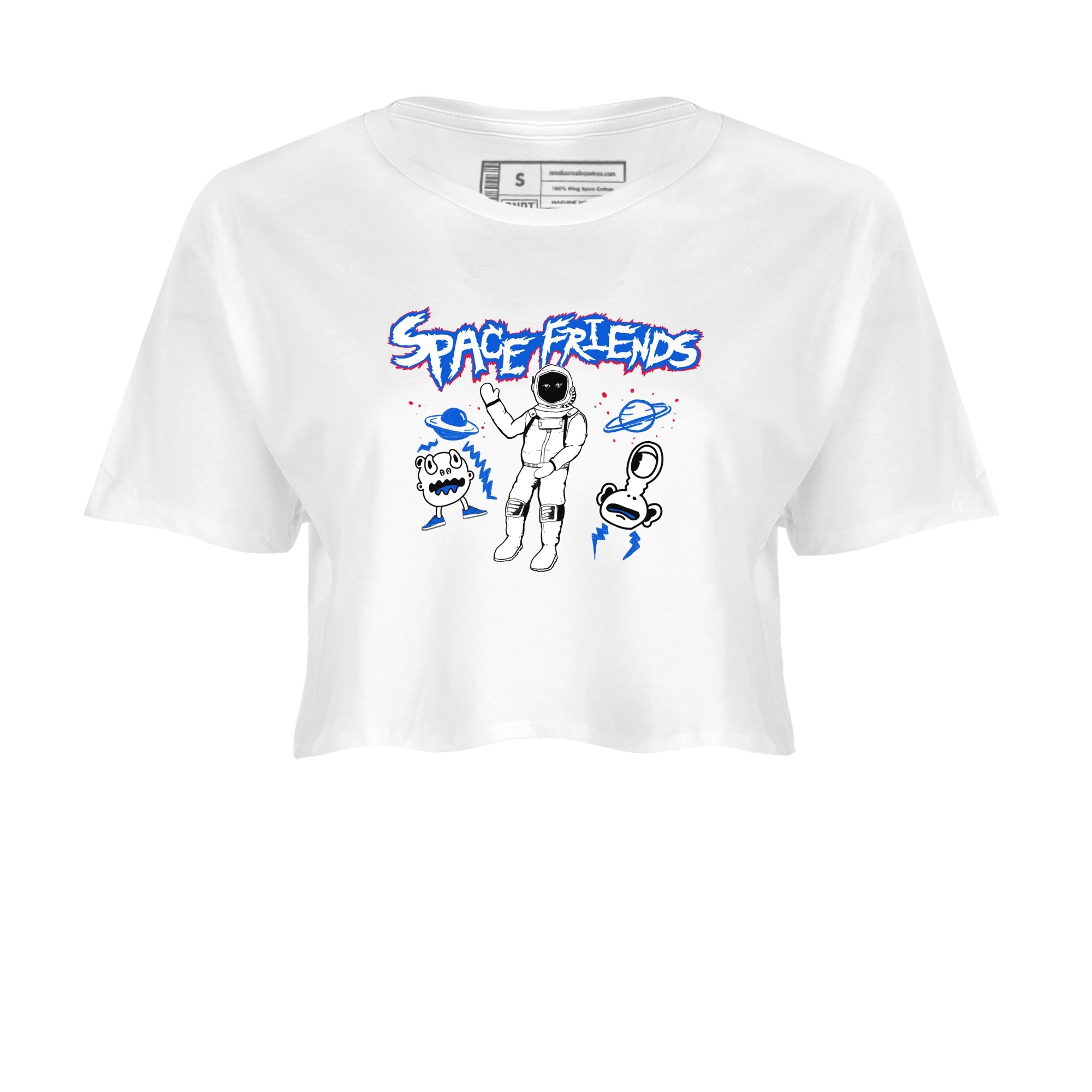 Air Force 1 404 Error shirt to match jordans Space Friends sneaker tees Air Force 1 404 Error Drip Gear Zone White 2 crop length shirt