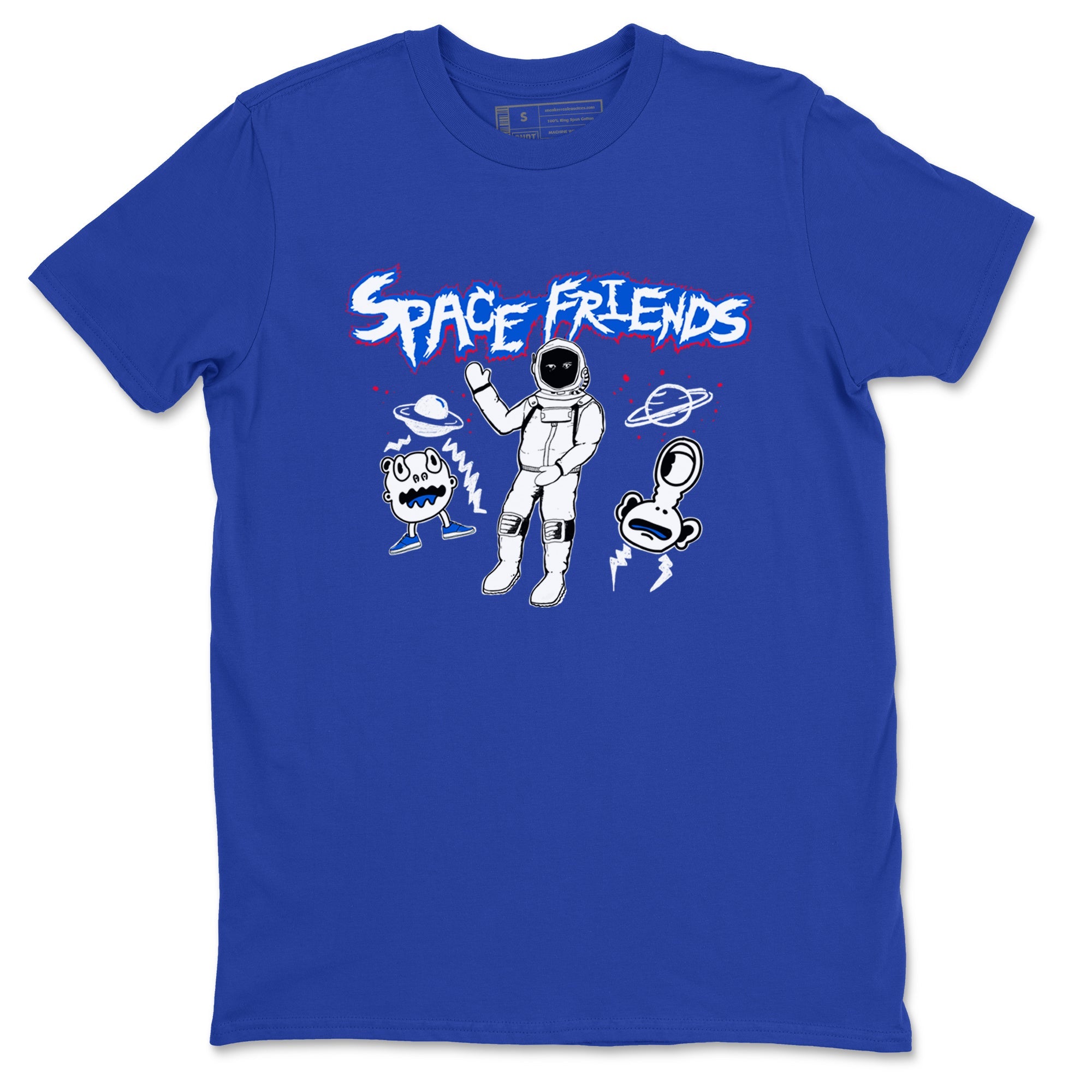 Air Force 1 404 Error shirt to match jordans Space Friends sneaker tees Air Force 1 404 Error Drip Gear Zone unisex cotton Royal Blue 2 crew neck shirt
