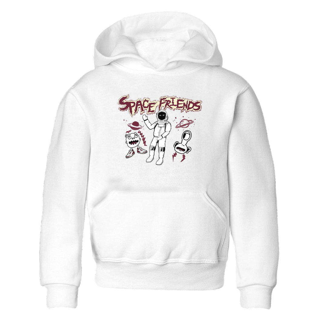 AJ3 A Ma Maniere x Burgundy Crush shirts to match jordans Space Friends sneaker match tees A Ma Maniére x Air Jordan 3 "Burgundy Crush" Drip Gear Zone streetwear brand Baby and Youth White 2 cotton tee