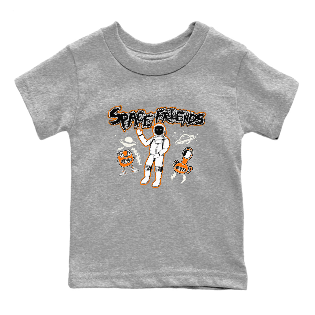 3s Georgia Peach shirt to match jordans Space Friends sneaker tees Air Jordan 3 Georgia Peach Drip Gear Zone baby toddler Heather Grey 2 cotton Shirt
