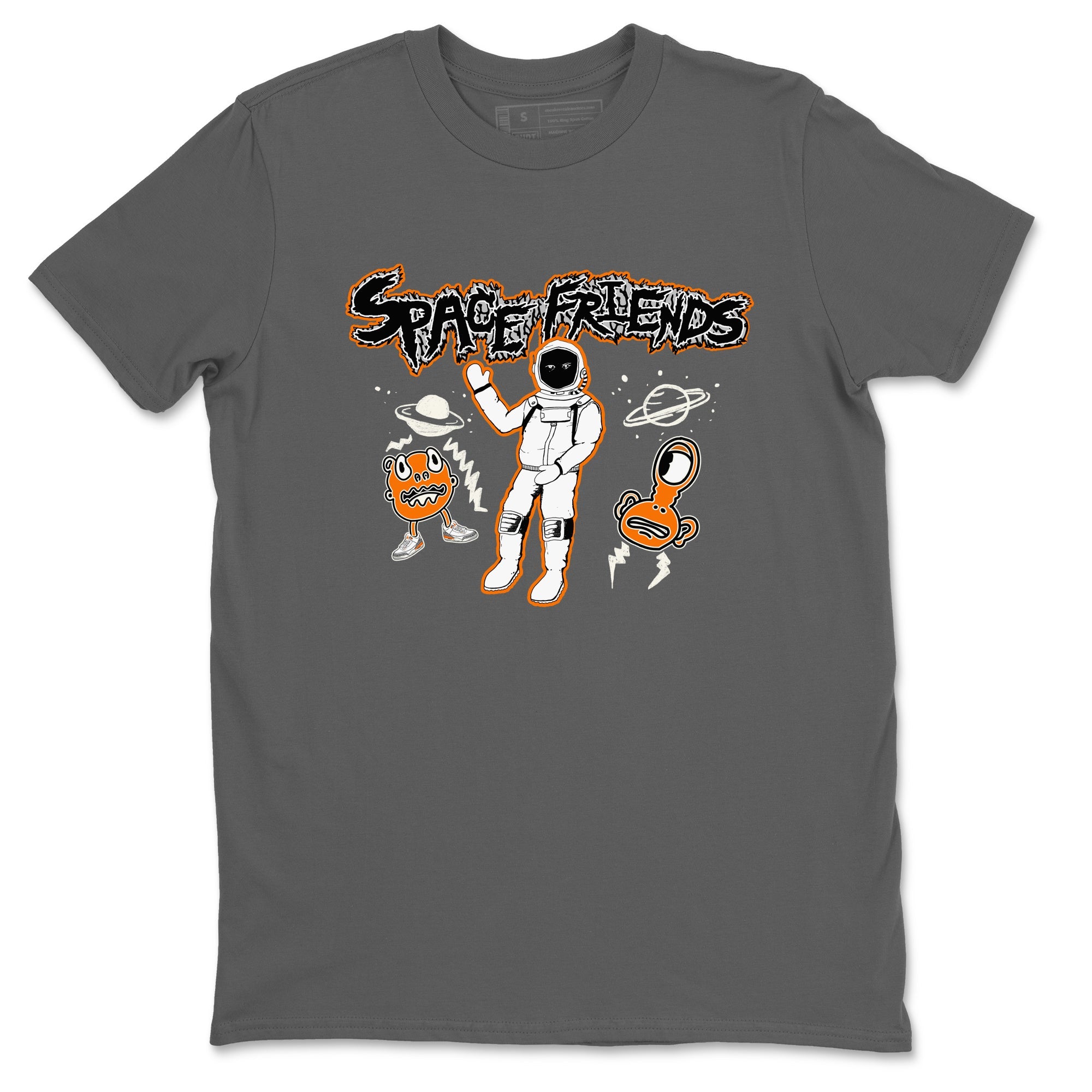 3s Georgia Peach shirt to match jordans Space Friends sneaker tees Air Jordan 3 Georgia Peach Drip Gear Zone unisex cotton Cool Grey 2 crew neck shirt