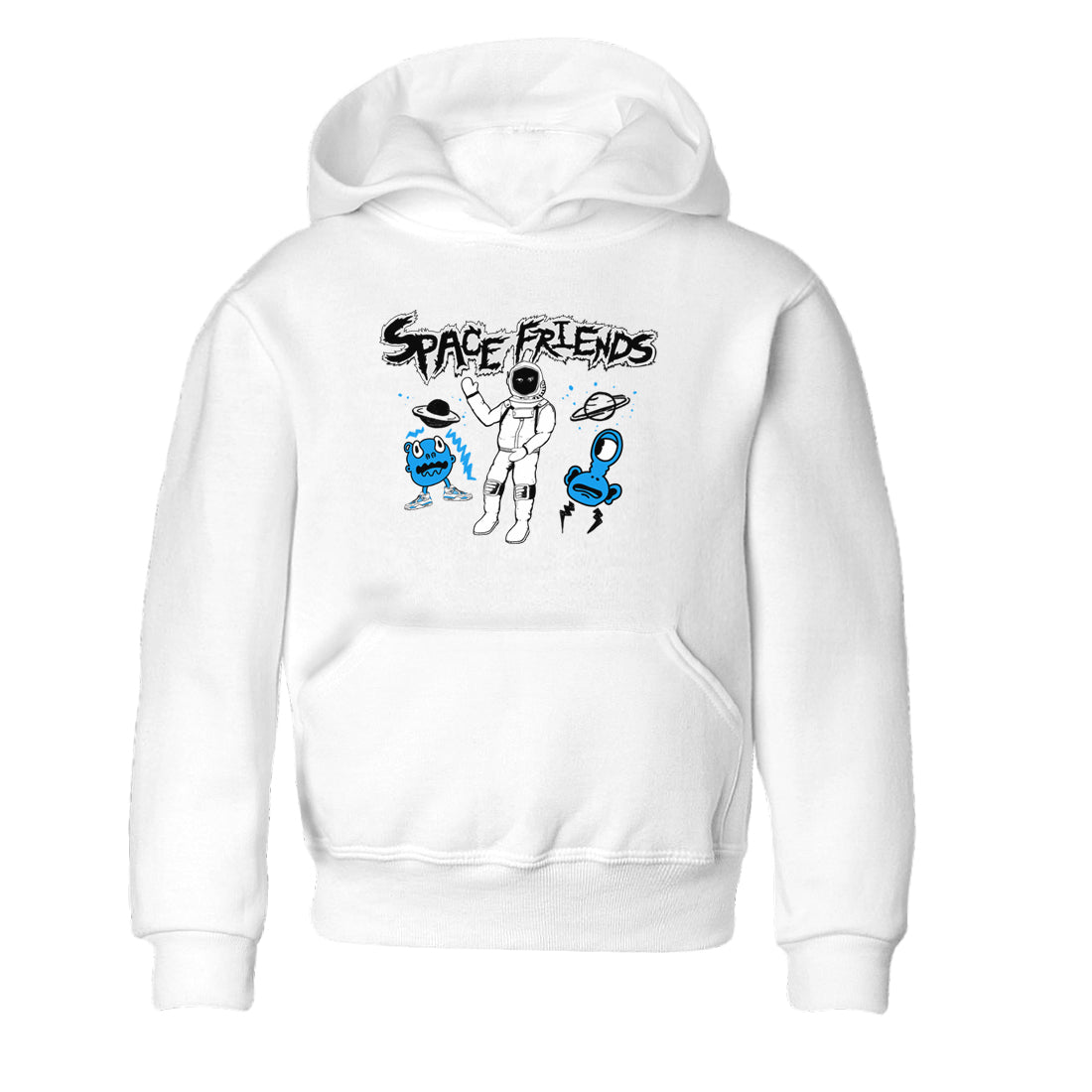 4s Military Blue shirt to match jordans Space Friends sneaker tees Air Jordan 4 Retro Military Blue Streetwear Brand Drip Gear Zone baby toddler White 2 cotton Shirt