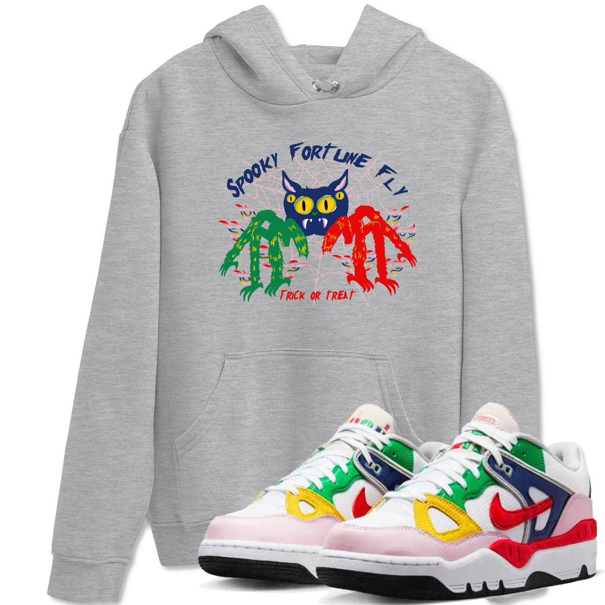 AF 3 Nigo shirtsto match jordans Spooky Fortune Fly sneaker match tees Air Force 3 Low x Nigo Blue Void and Tour Yellow match shoes to clothes Drip Gear Zone unisex cotton Heather Grey 1 shirts