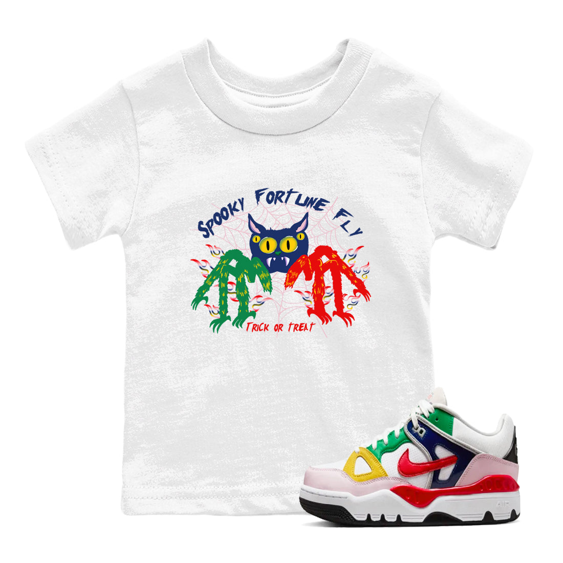 AF 3 Nigo shirtsto match jordans Spooky Fortune Fly sneaker match tees Air Force 3 Low x Nigo Blue Void and Tour Yellow match shoes to clothes Drip Gear Zone Youth Baby White 1 tee