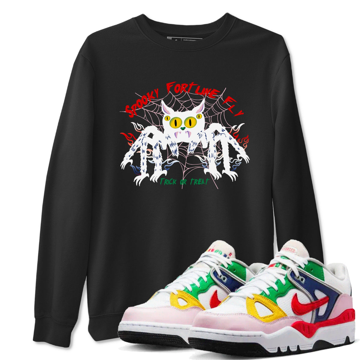AF 3 Nigo shirtsto match jordans Spooky Fortune Fly sneaker match tees Air Force 3 Low x Nigo Blue Void and Tour Yellow match shoes to clothes Drip Gear Zone unisex cotton Black 1 shirts