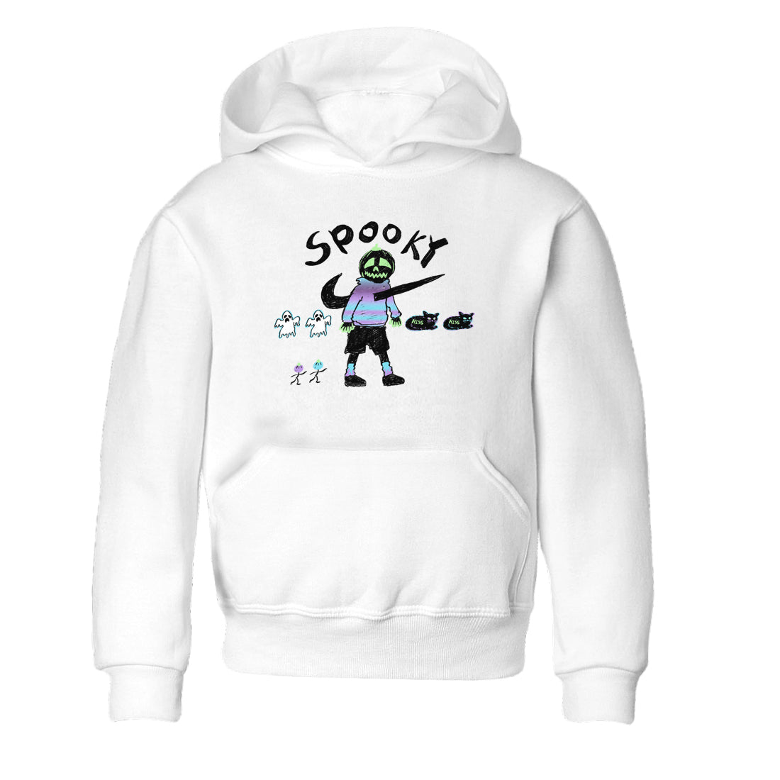1s Fortune Fly shirts to match jordans Spooky Pumpkin sneaker match tees Air Jordan 1 Fortune Fly match shoes to clothes Drip Gear Zone Youth Baby White 2 tee