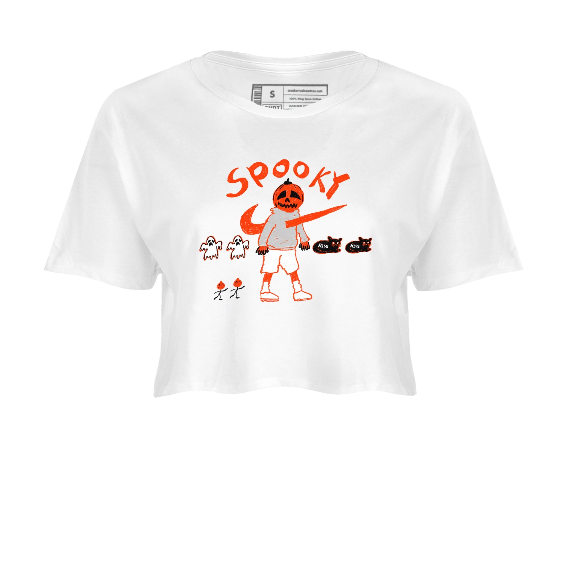 Air Max 1 OG '86 'Summit White and Cosmic Clay shirts to match jordans Spooky Pumpkin sneaker match tees Air Max 1 Cosmic Clay match shoes to clothes Drip Gear Zone unisex cotton White 2 crop tee